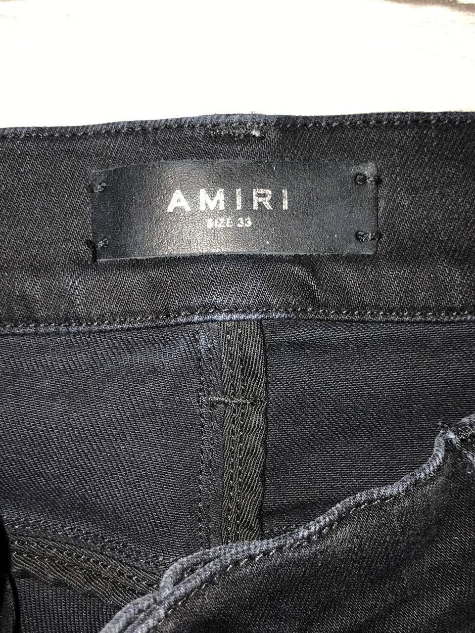 Amiri Amiri Paint Drip Logo jeans Size US 33 - 5 Thumbnail