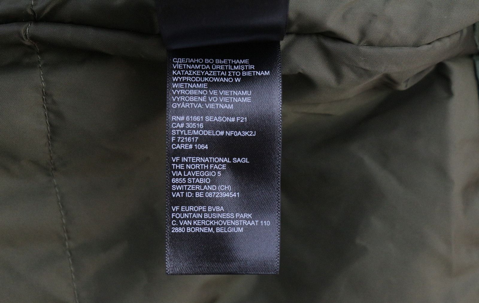 The North Face INLUX XL Hooded Padded Lined Dryvent Green Jacket 79735 Size XL / US 12-14 / IT 48-50 - 11 Thumbnail