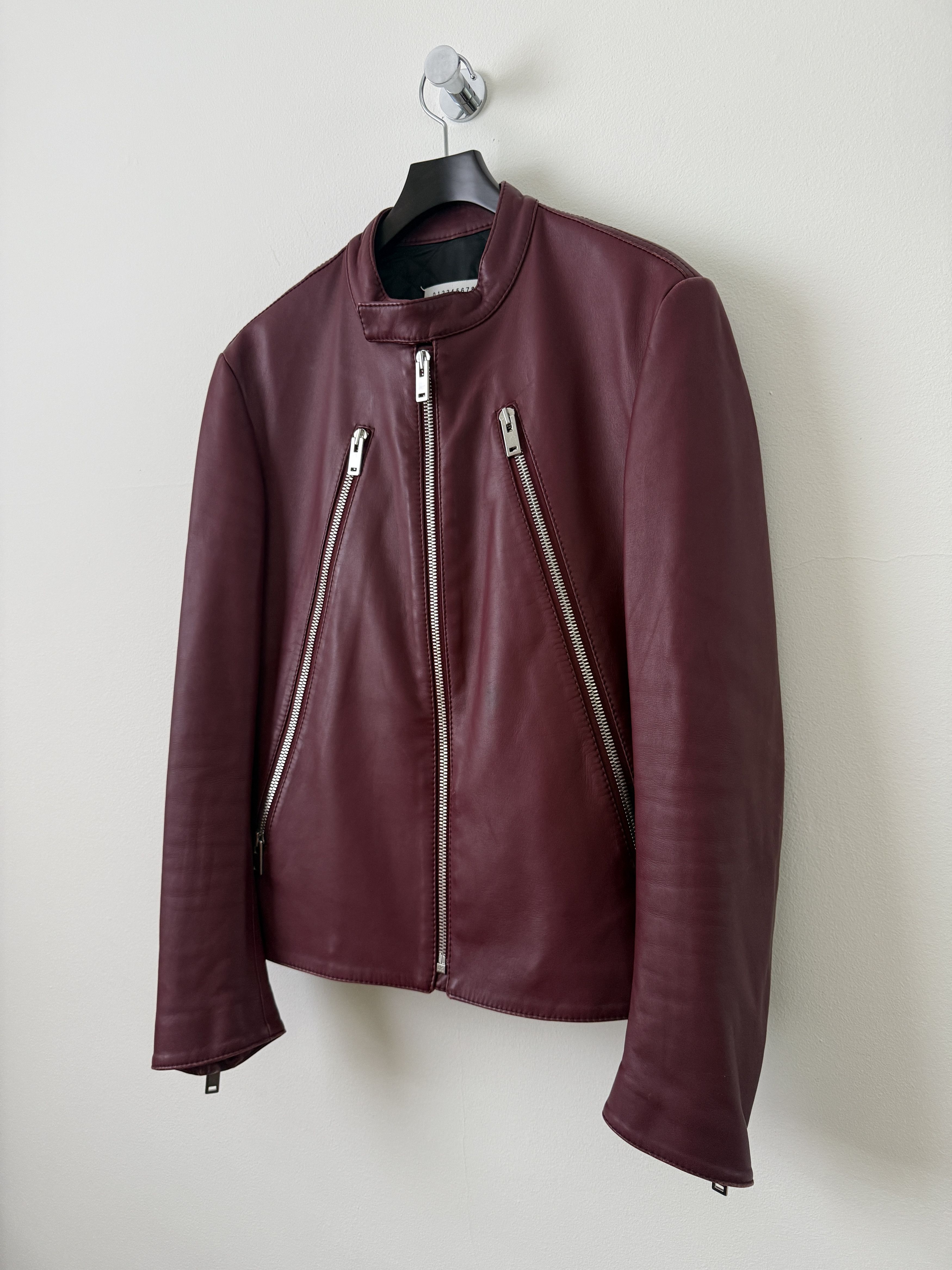 Maison Margiela 2015 5 Zip Leather Moto Jacket Size US M / EU 48-50 / 2 - 3 Thumbnail