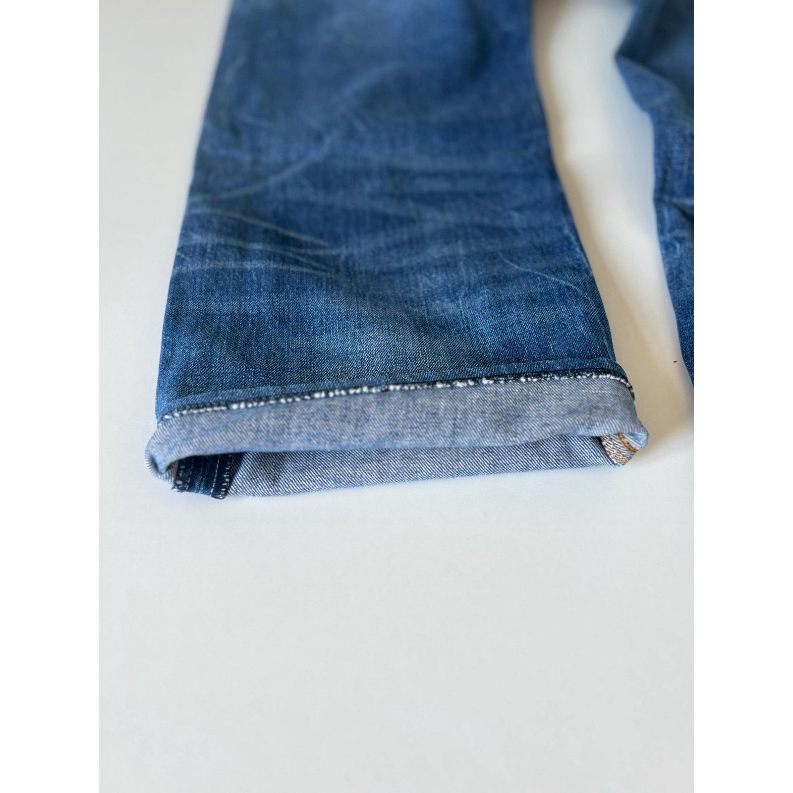 Levi's × Levi's Vintage Clothing Vintage Levi’s 201 Cinch Back Jeans Rare Repro Denim Size US 32 / EU 48 - 5 Thumbnail
