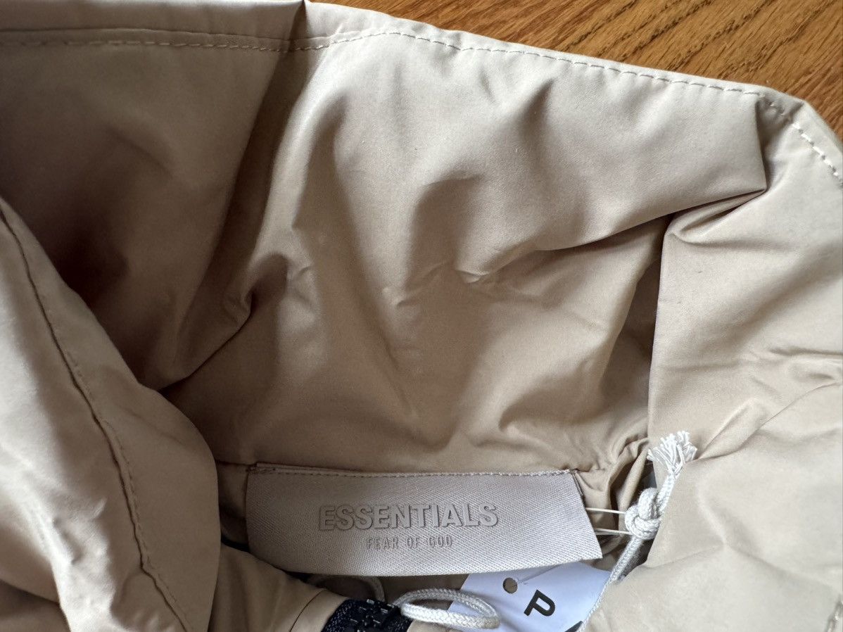 Essentials Medium Storm Jacket Oak Khaki Taupe Cement Trench Coat Size US M / EU 48-50 / 2 - 6 Thumbnail