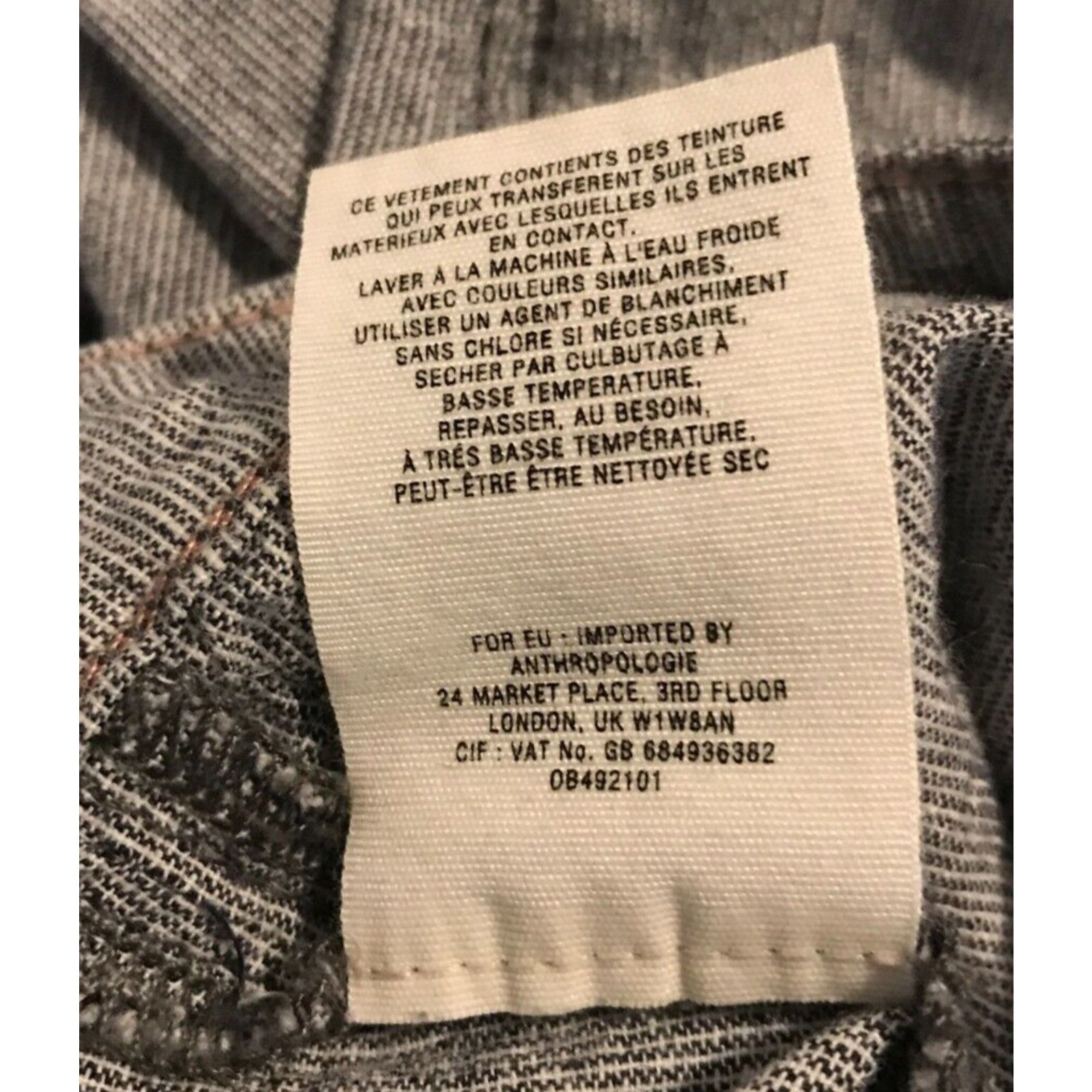 Anthropologie Anthropologie Pilcro and the Letterpress Blue Wide Leg Pant Size 28" / US 6 / IT 42 - 11 Thumbnail