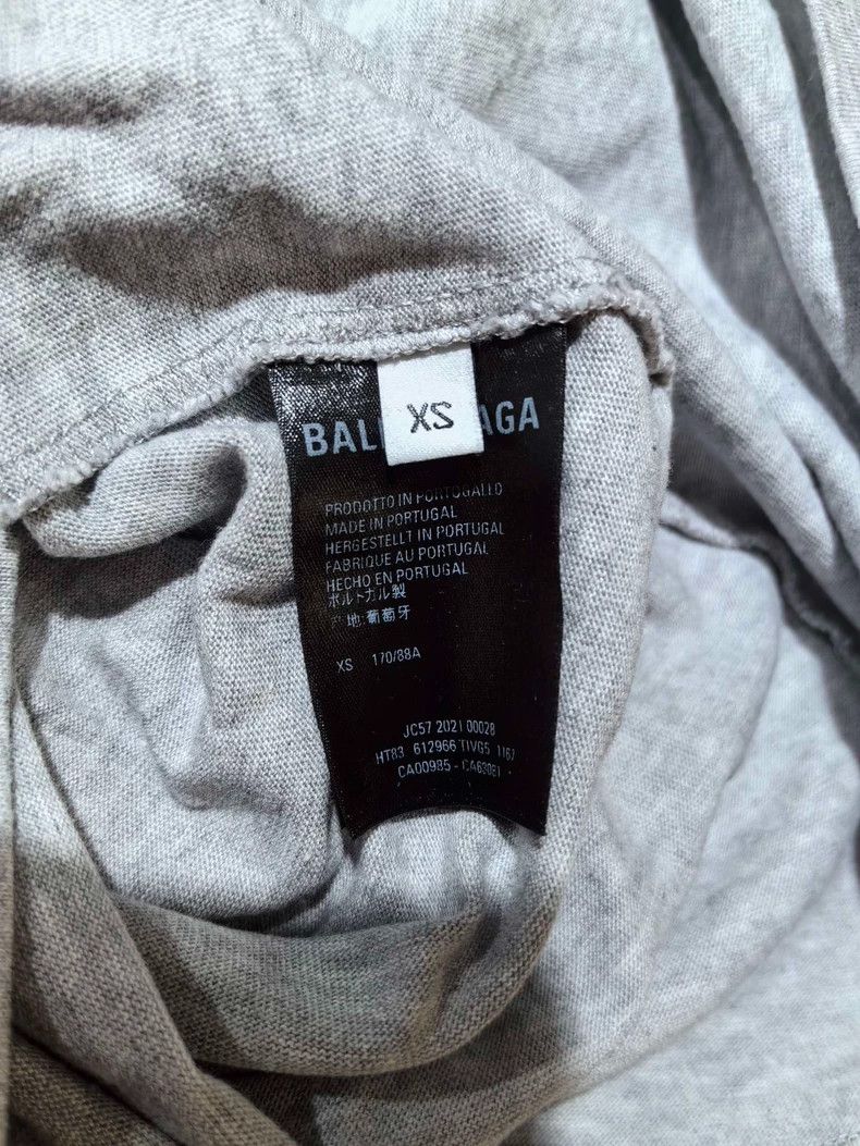 Balenciaga Balenciaga Gray Short Sleeve Size US XS / EU 42 / 0 - 4 Thumbnail
