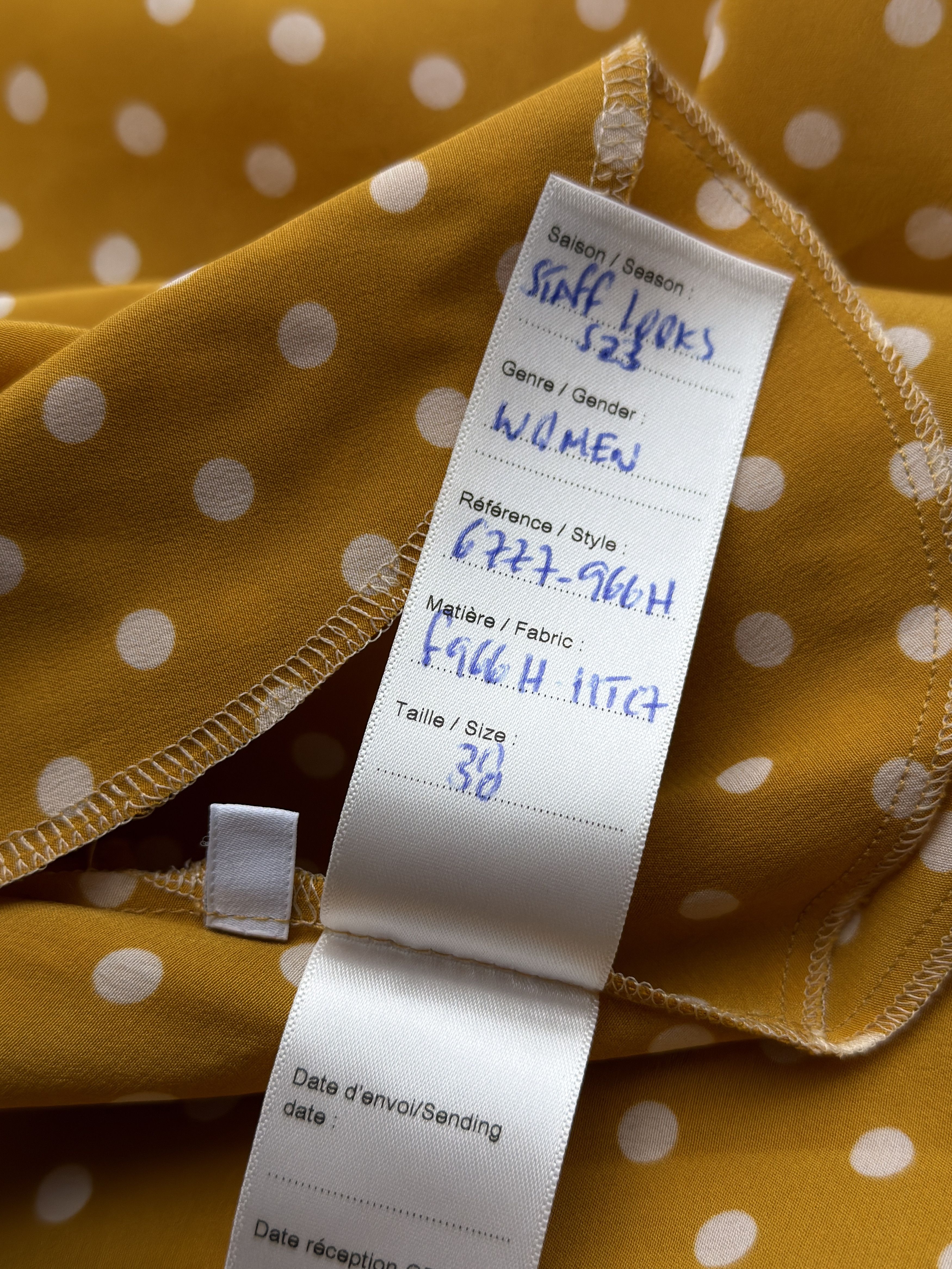 Celine Celine polka dot silk dress | sample Size S / US 4 / IT 40 - 11 Thumbnail