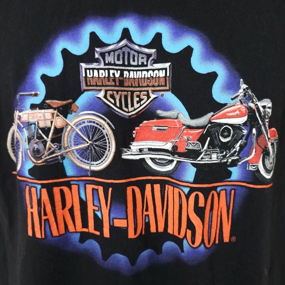 Harley Davidson VINTAGE Harley-Davidson T Shirt Mens Size Large Black Y2K 2000 St Paul Minnesota Harley-Davidson Shirt Men Large Black Y2K 2000 St Paul MN Size US L / EU 52-54 / 3 - 3 Thumbnail