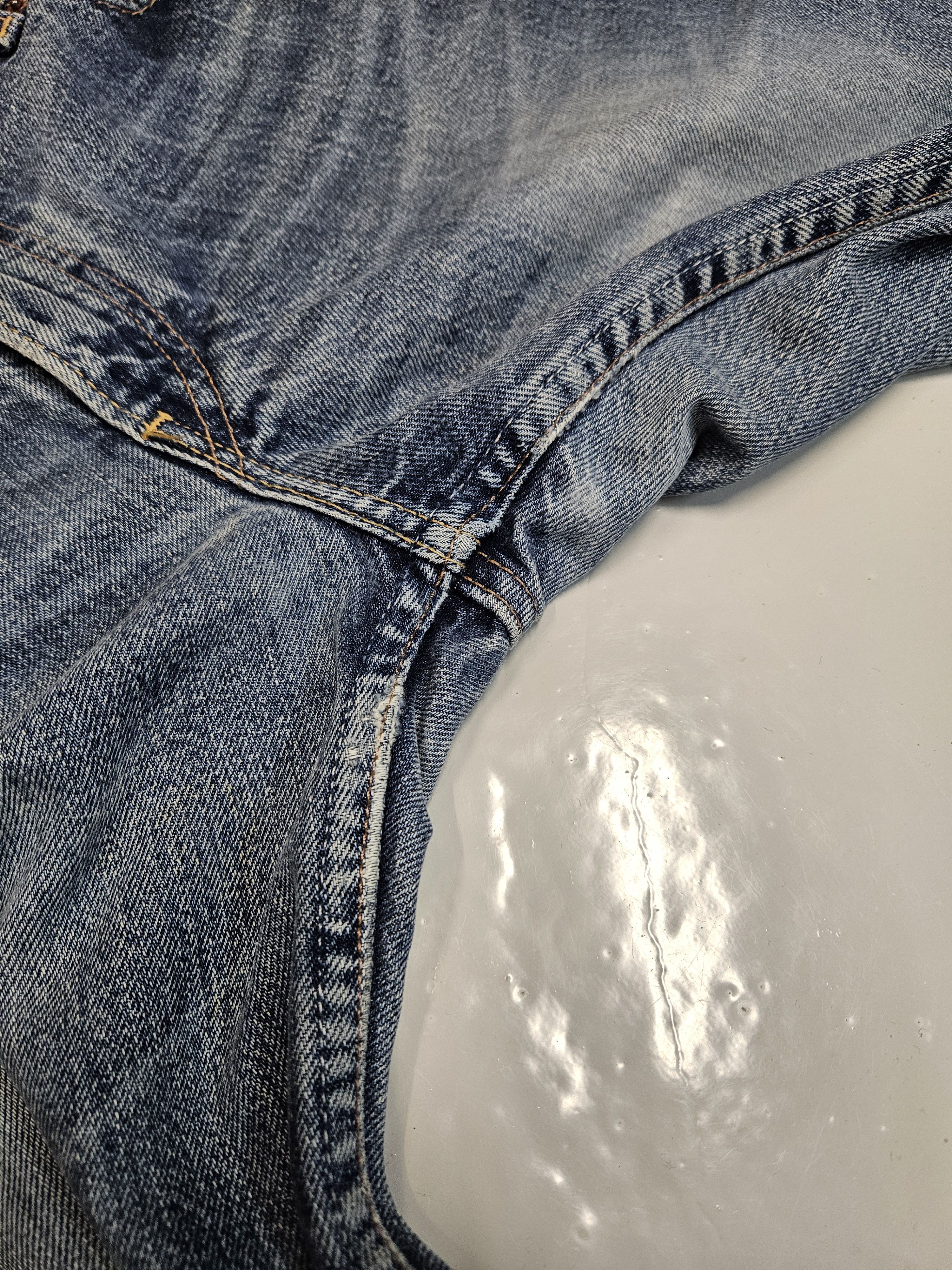 Levi's Vintage y2k levis 544 distressed flared denim Size US 31 - 17 Thumbnail