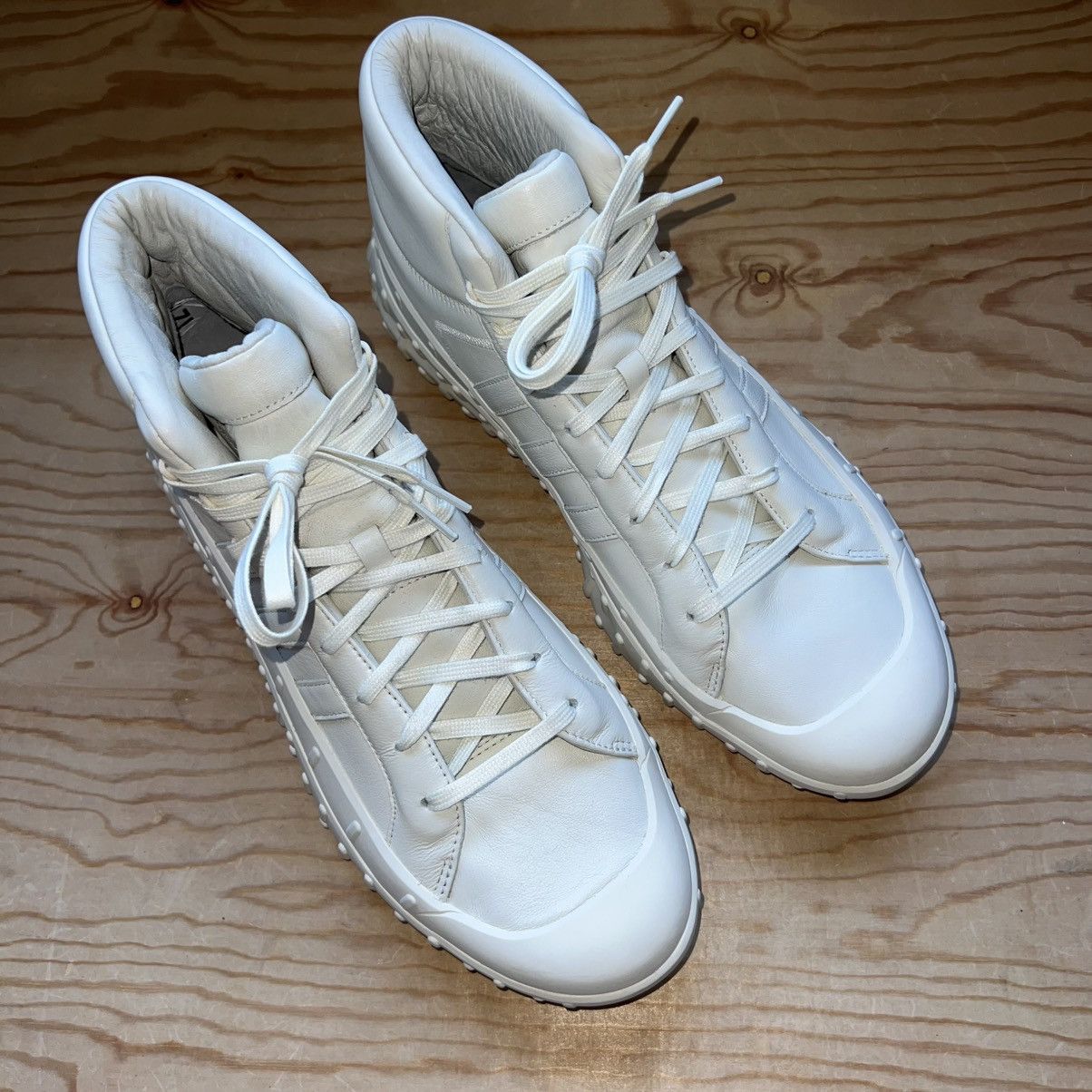 Y-3 ADIDAS Y-3 GR.1P HIGH NON DYED LEATHER DESIGNER SHOES Size US 12.5 / EU 45-46 - 8 Thumbnail