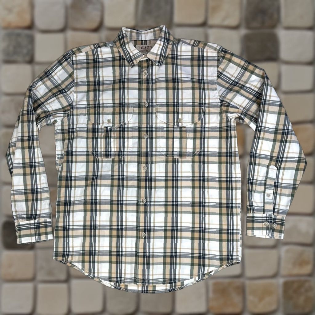 Filson Filson Men’s Feather Cloth Shirt Plaid Sz S Size US S / EU 44-46 / 1 - 1 Thumbnail