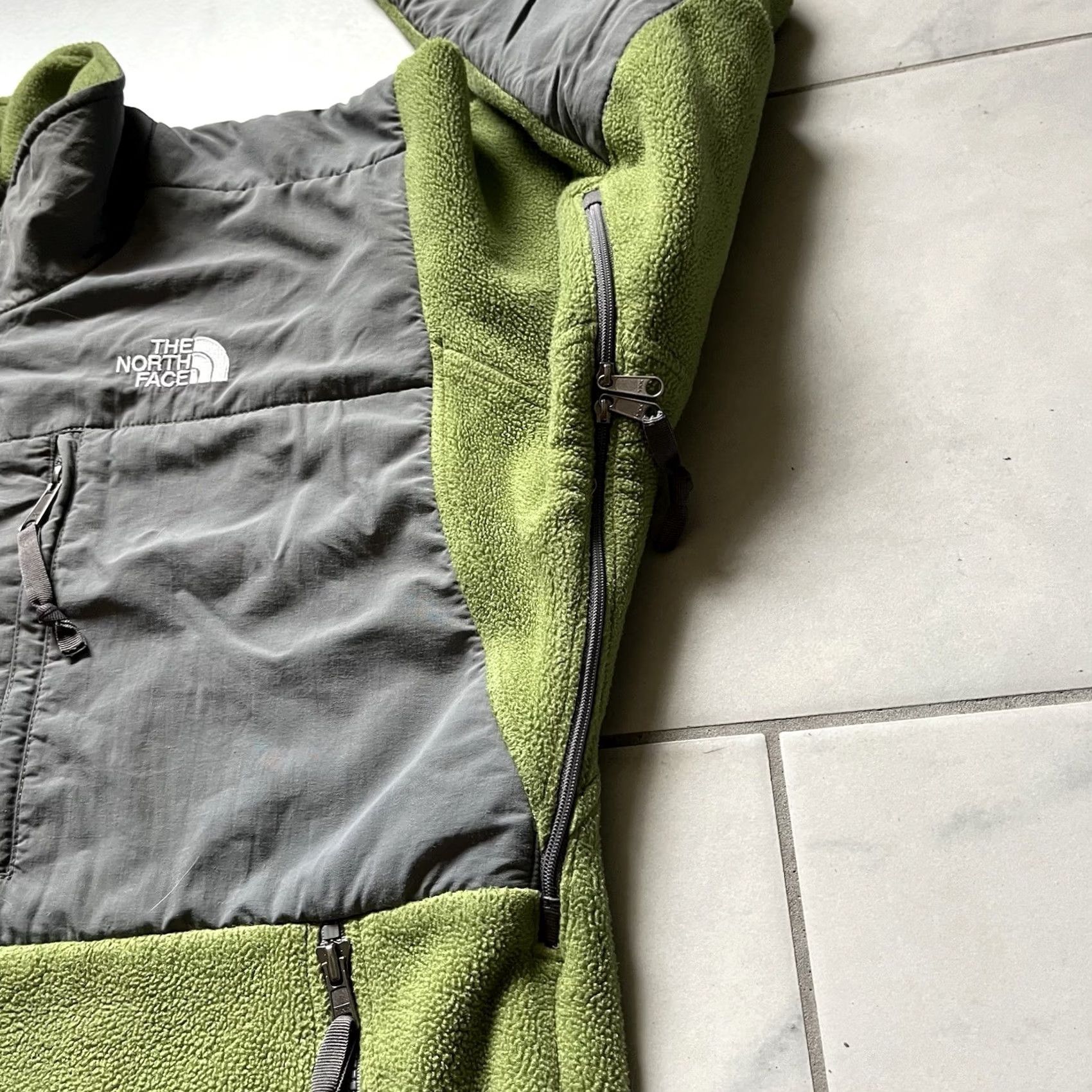 The North Face The North Face Polartec Jacket Large Green Womens Fleece Full Zip Lined Embroidered Size L / US 10 / IT 46 - 6 Thumbnail