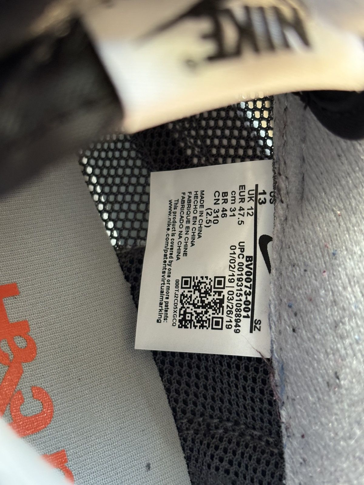 Nike × Sacai Nike Sacai LD Waffle Black Size US 13 / EU 46 - 11 Thumbnail