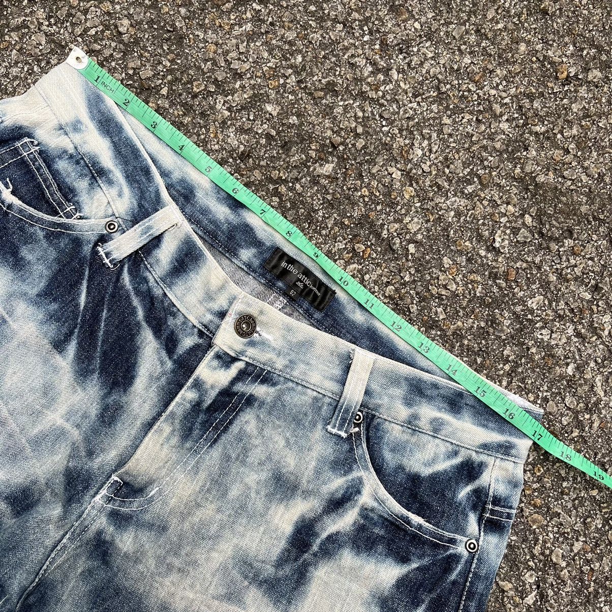 Hysteric Glamour Japanese Brand In The Attic ATC Homme Acid Wash Denim Jeans Size US 33 - 5 Thumbnail