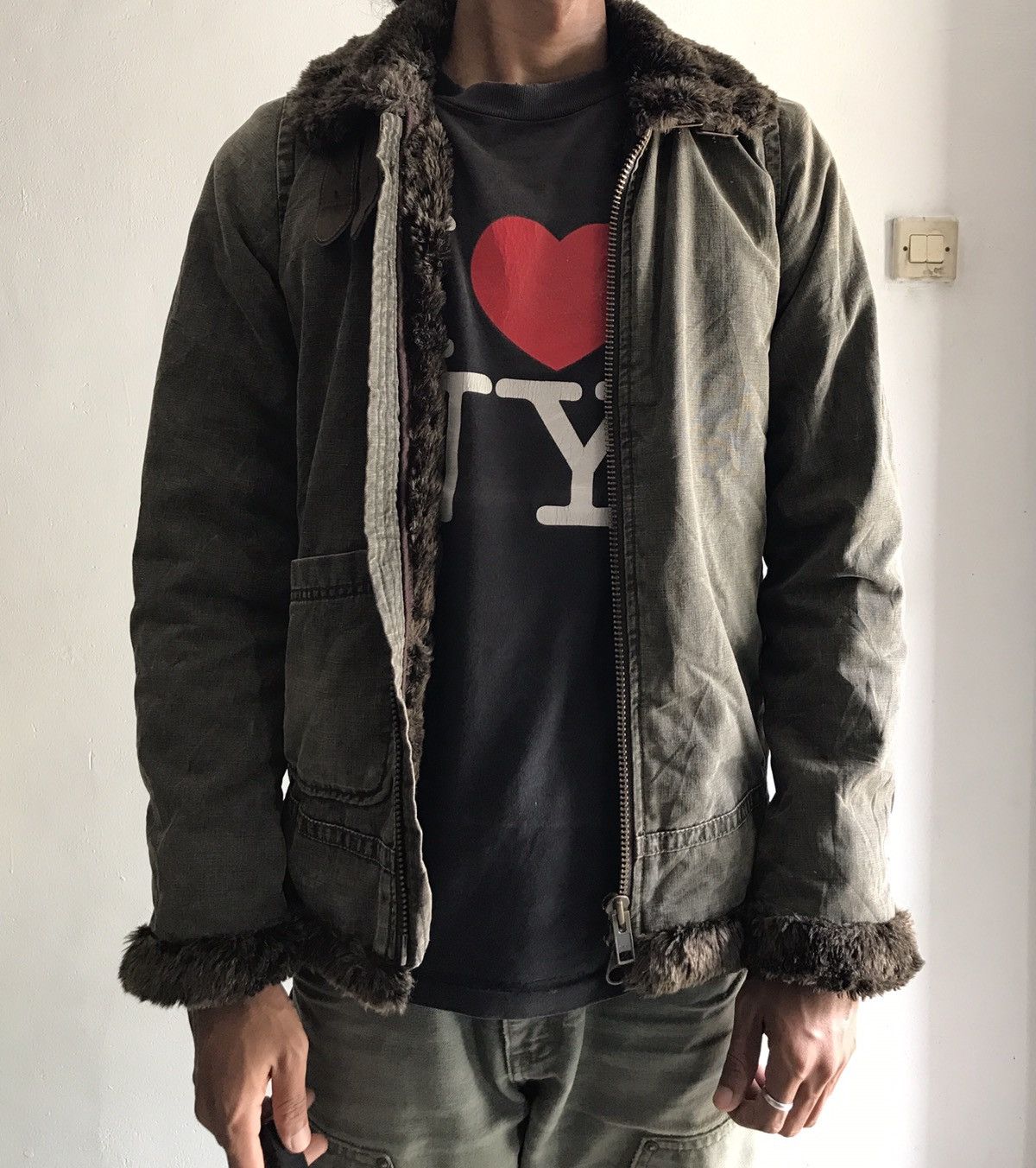 Johnbull John Bull Fur military Jacket Size US S / EU 44-46 / 1 - 12 Thumbnail