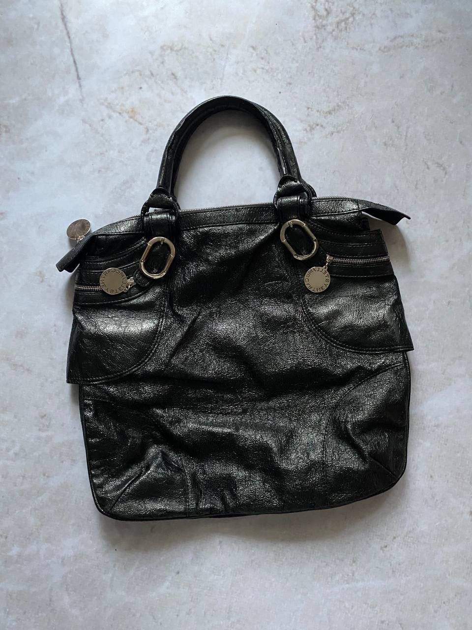 Designer × Stella McCartney Vintage Stella McCartney Luxury Leather Hand Bag Rare Size ONE SIZE - 1 Thumbnail