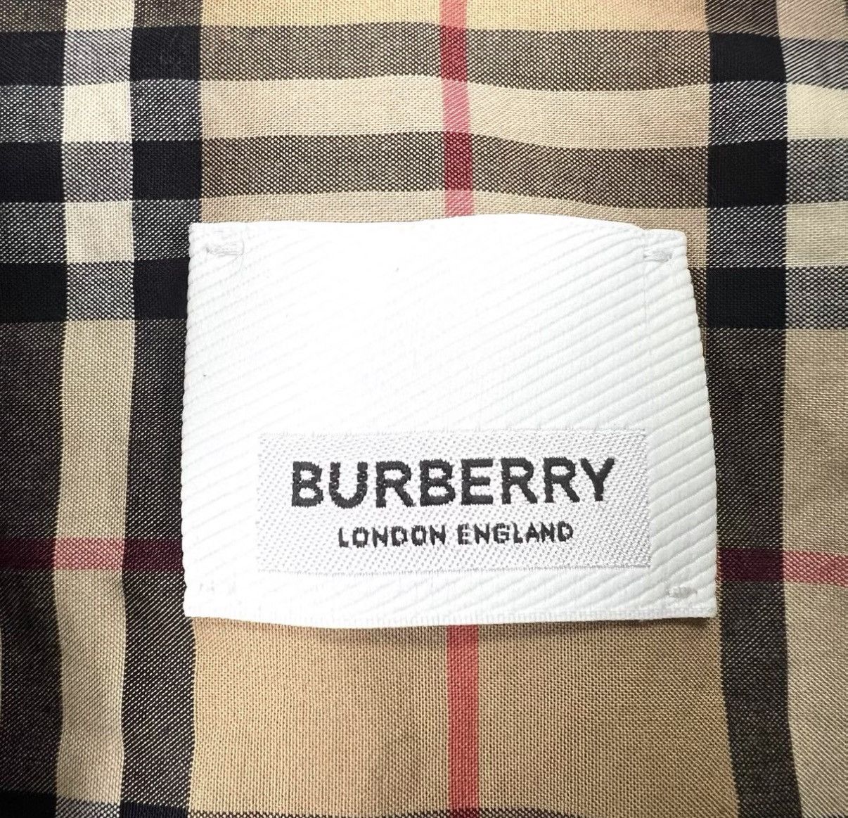 Burberry Burberry Classic Check Lapel Long Sleeve Shirt K12 Size US XS / EU 42 / 0 - 4 Thumbnail