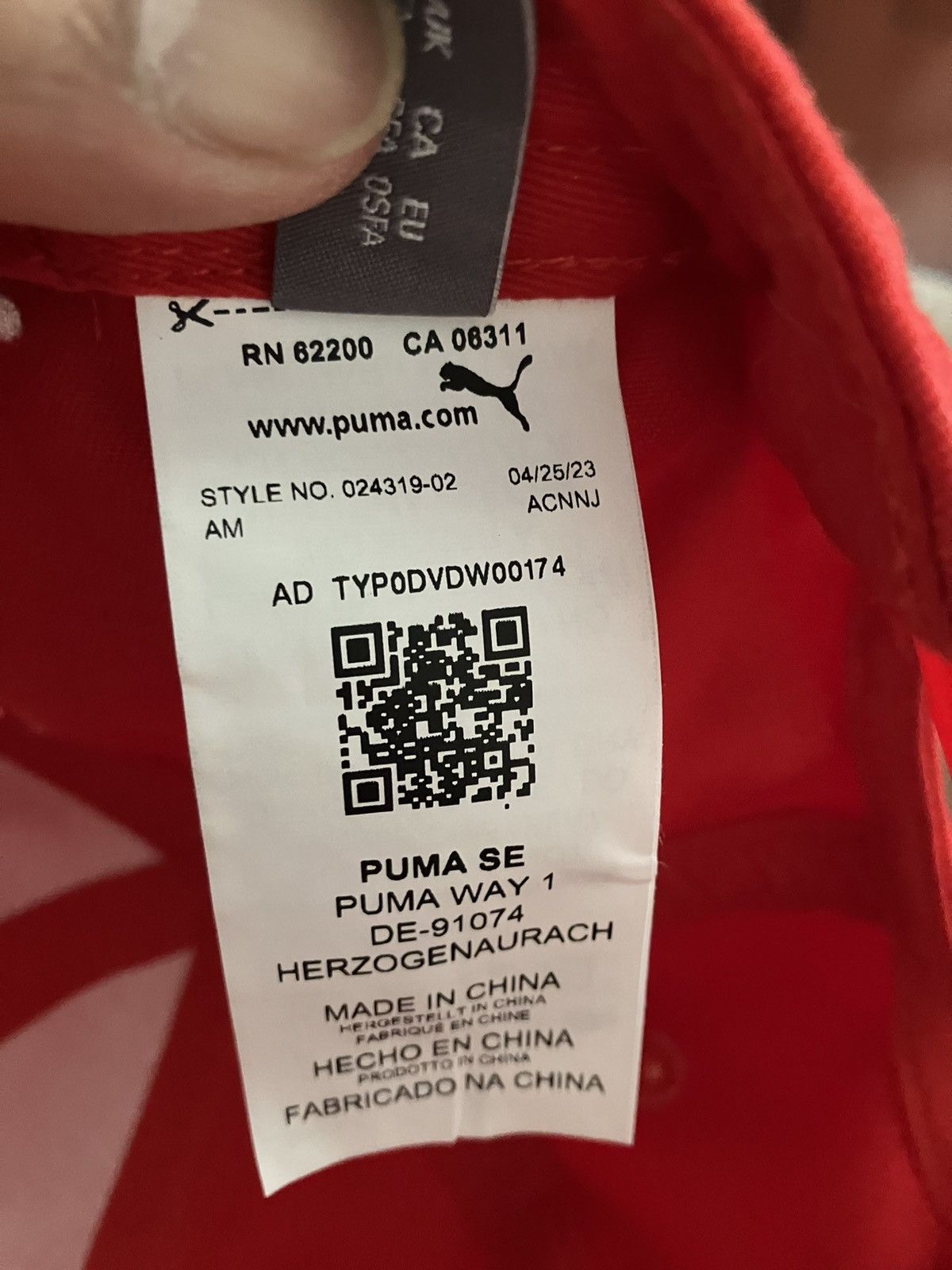 Puma Club Deportivo Guadalajara Hat Cap Adult Red Chivas Puma Size ONE SIZE - 5 Thumbnail