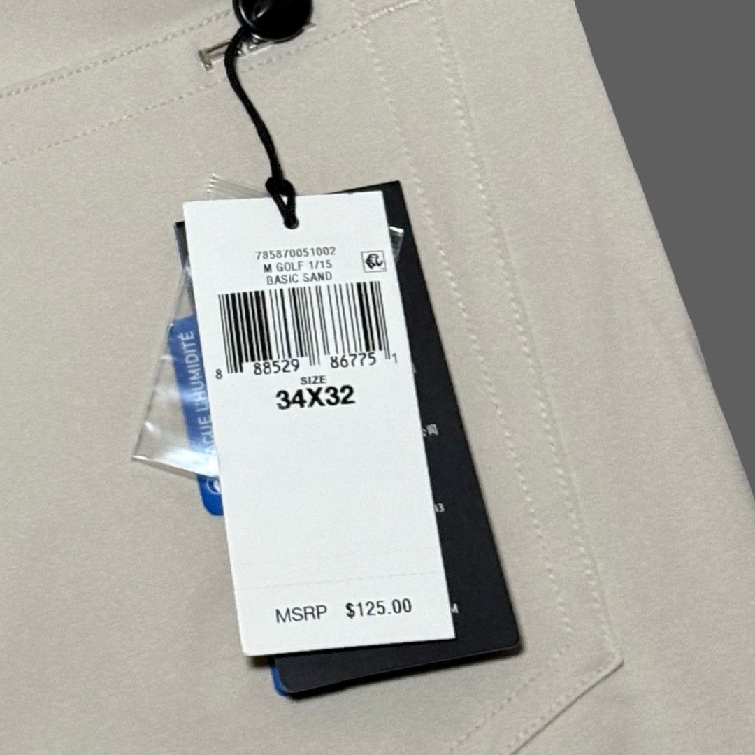 RLX Ralph Lauren RLX Ralph Lauren Tailored Fit Basic Sand Size 34x32 NWT Size US 34 / EU 50 - 7 Thumbnail