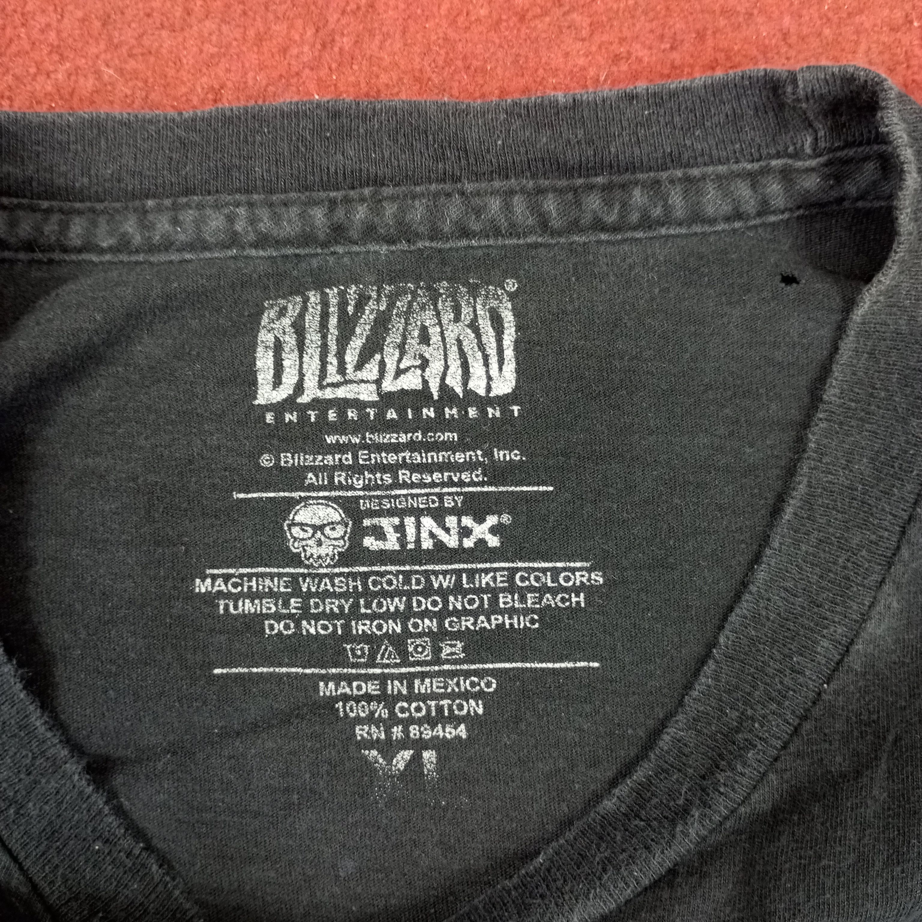 Playstation × The Game × Vintage Starcraft Blizzard Video Games Promo Syle Tshirt Size US XL / EU 56 / 4 - 8 Thumbnail