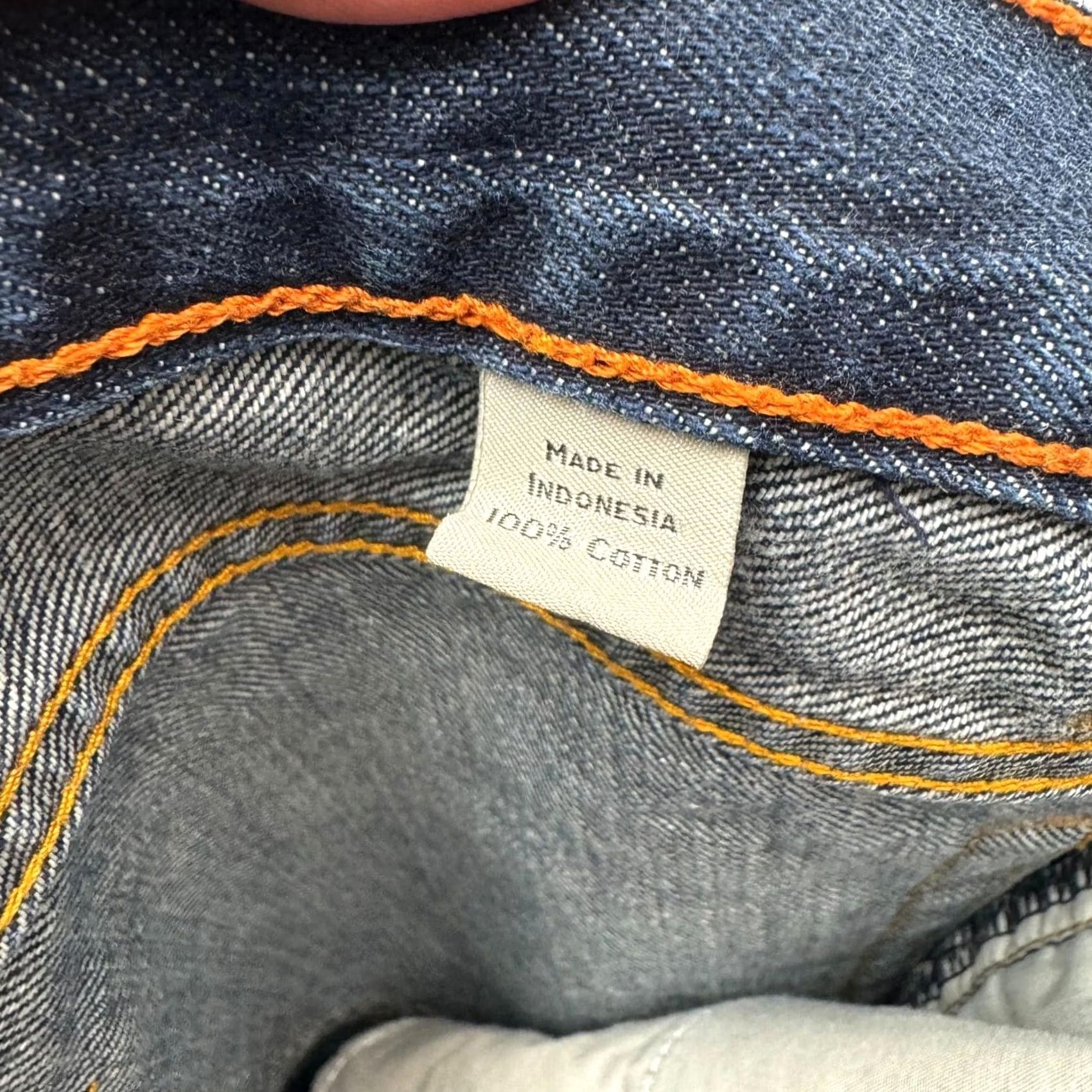 J.Crew VINTAGE J.Crew Jeans Men Slim Straight Dark Wash Denim 31x32 Blue Inseam 32 Slimming Regular Size Men Size US 31 - 3 Thumbnail