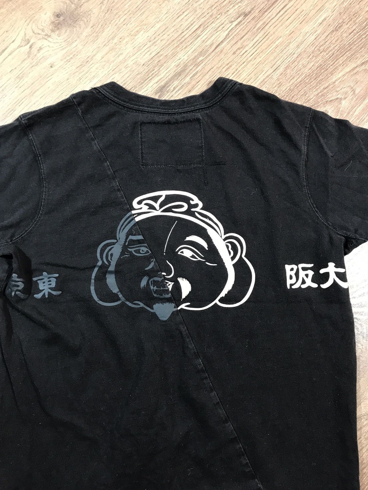 Evisu × Vintage Vintage Evisu T Shirt Black Graphic Print Size M / US 6-8 / IT 42-44 - 17 Thumbnail