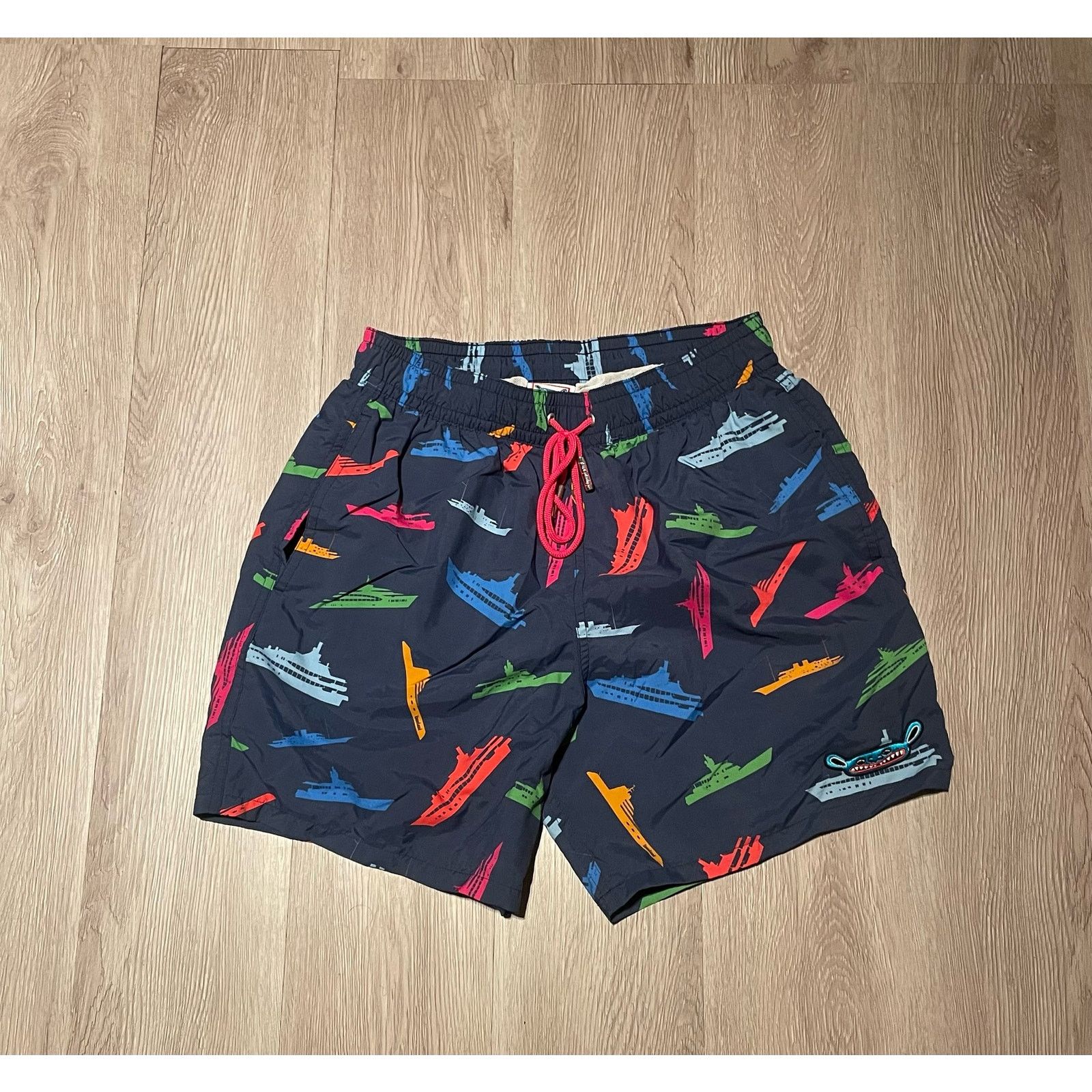 Other Limoland - Swim Trunks / Boats Camo / size L / multi color Size US 35 - 2 Thumbnail