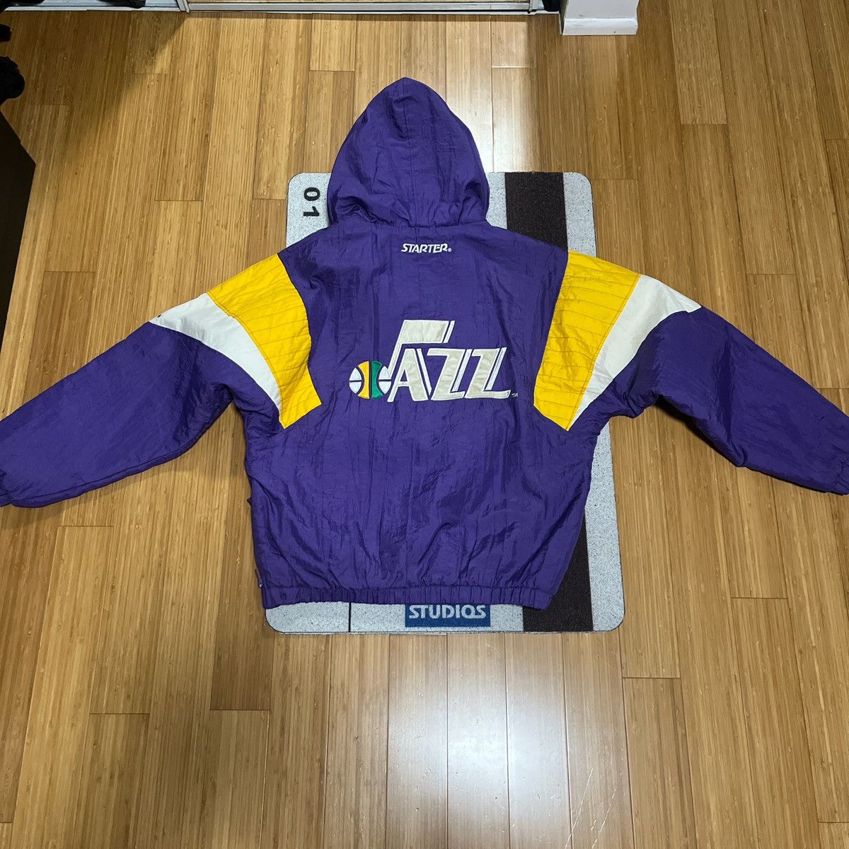 Starter Retro Utah Jazz Starter Jacket Size US L / EU 52-54 / 3 - 2 Thumbnail