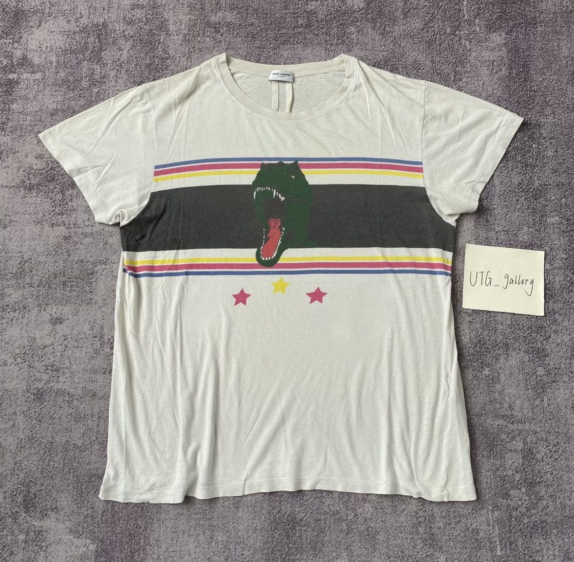 Saint Laurent Paris Saint Laurent tee Size US XL / EU 56 / 4 - 1 Thumbnail
