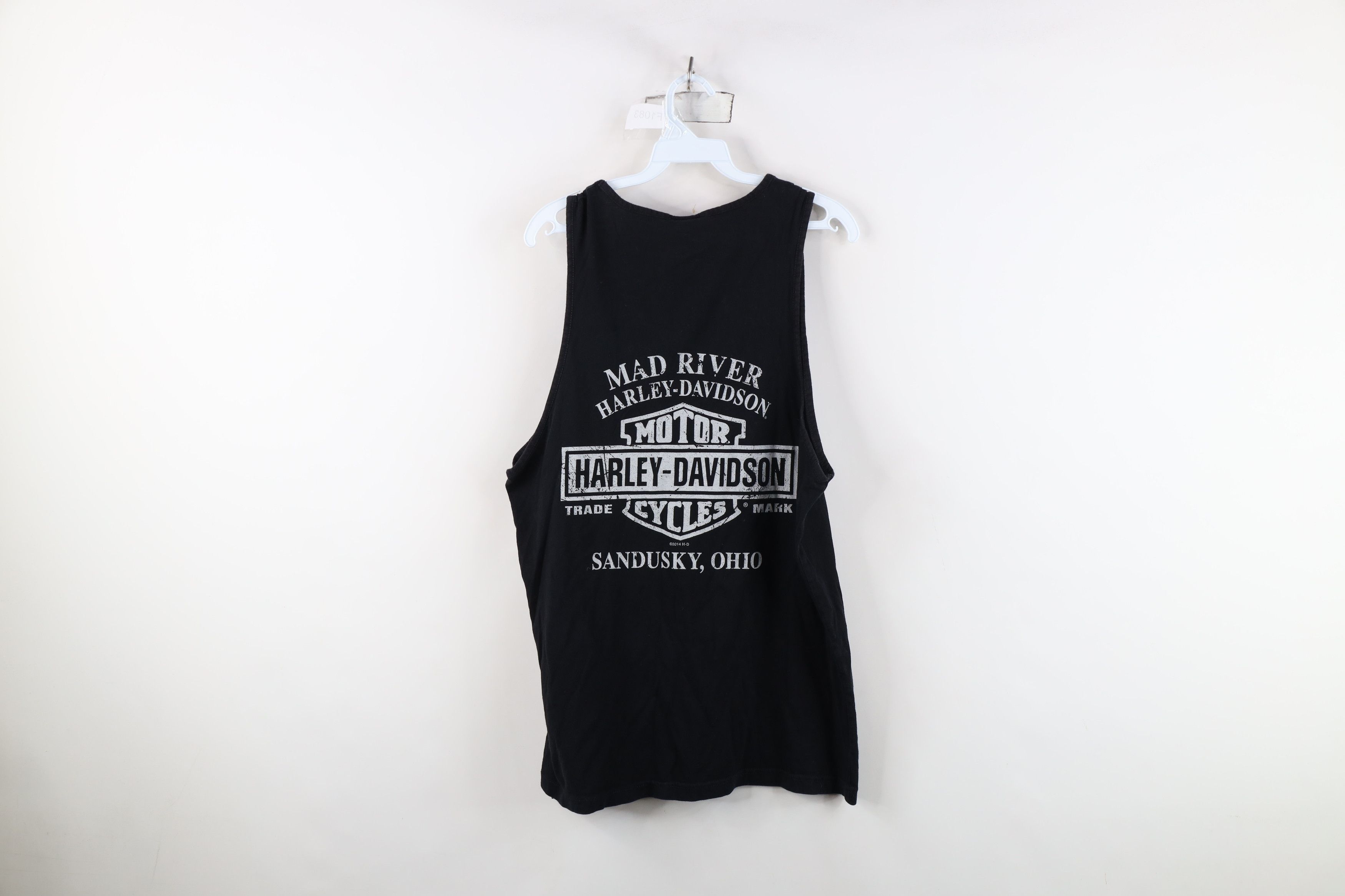 Harley Davidson Y2K Harley Davidson River Skull Skeleton Tank Top T-Shirt Size US L / EU 52-54 / 3 - 10 Thumbnail