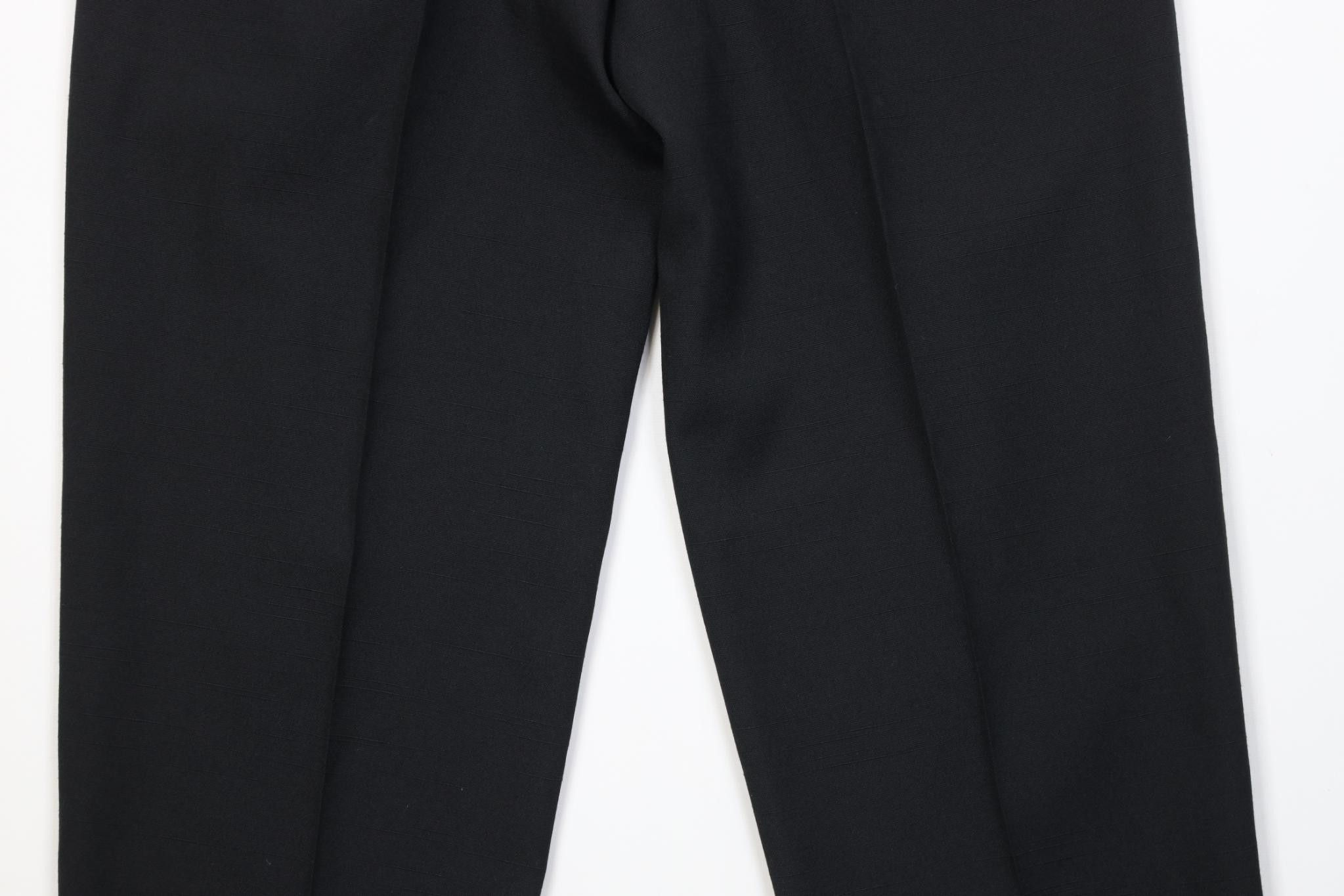 Vintage Vintage 90s Hollywood Regency Gabardine High Waisted Pants Size US 30 / EU 46 - 14 Thumbnail