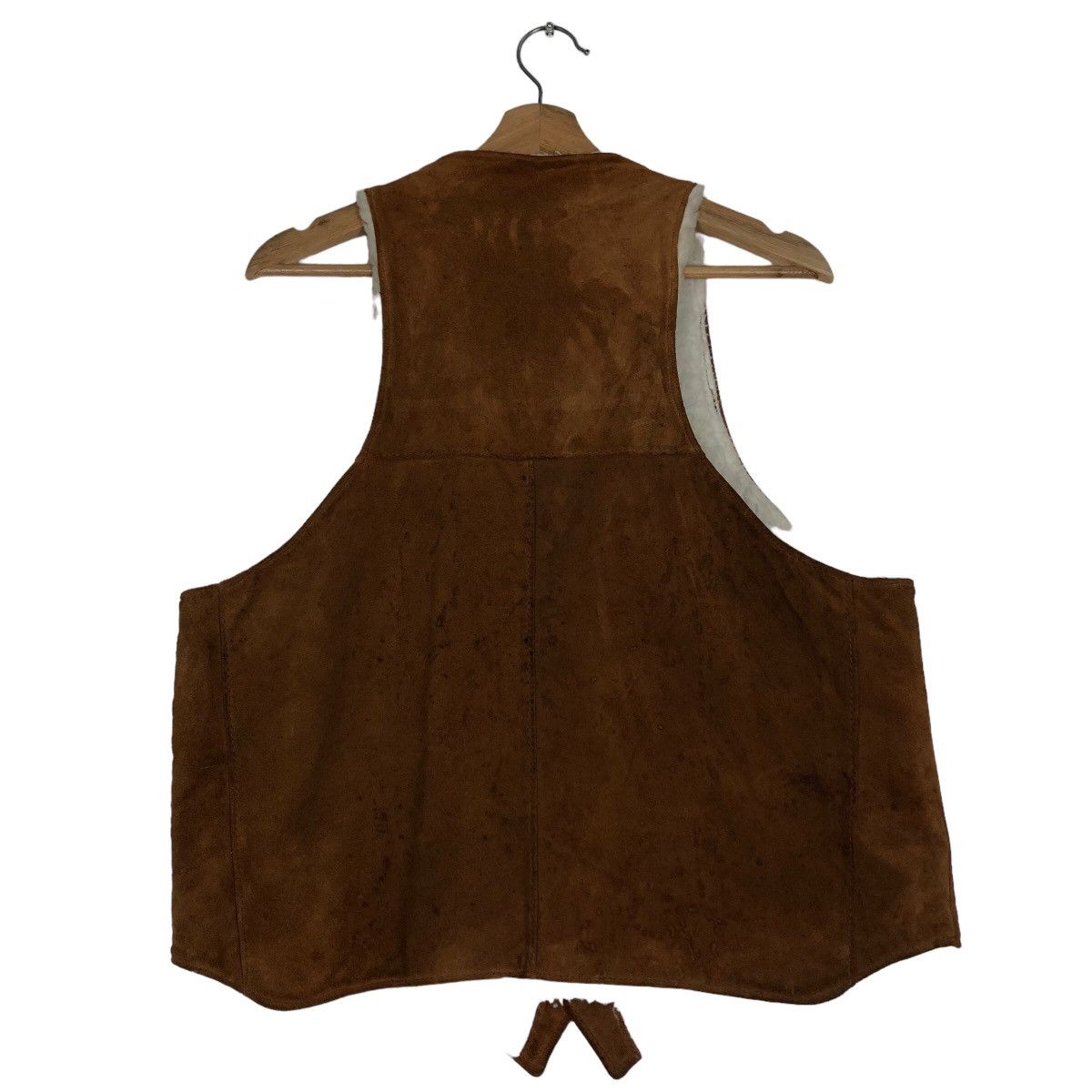 Genuine Leather 🔥Vintage Genuine Leather Vest Jacket Japan Size US M / EU 48-50 / 2 - 6 Thumbnail