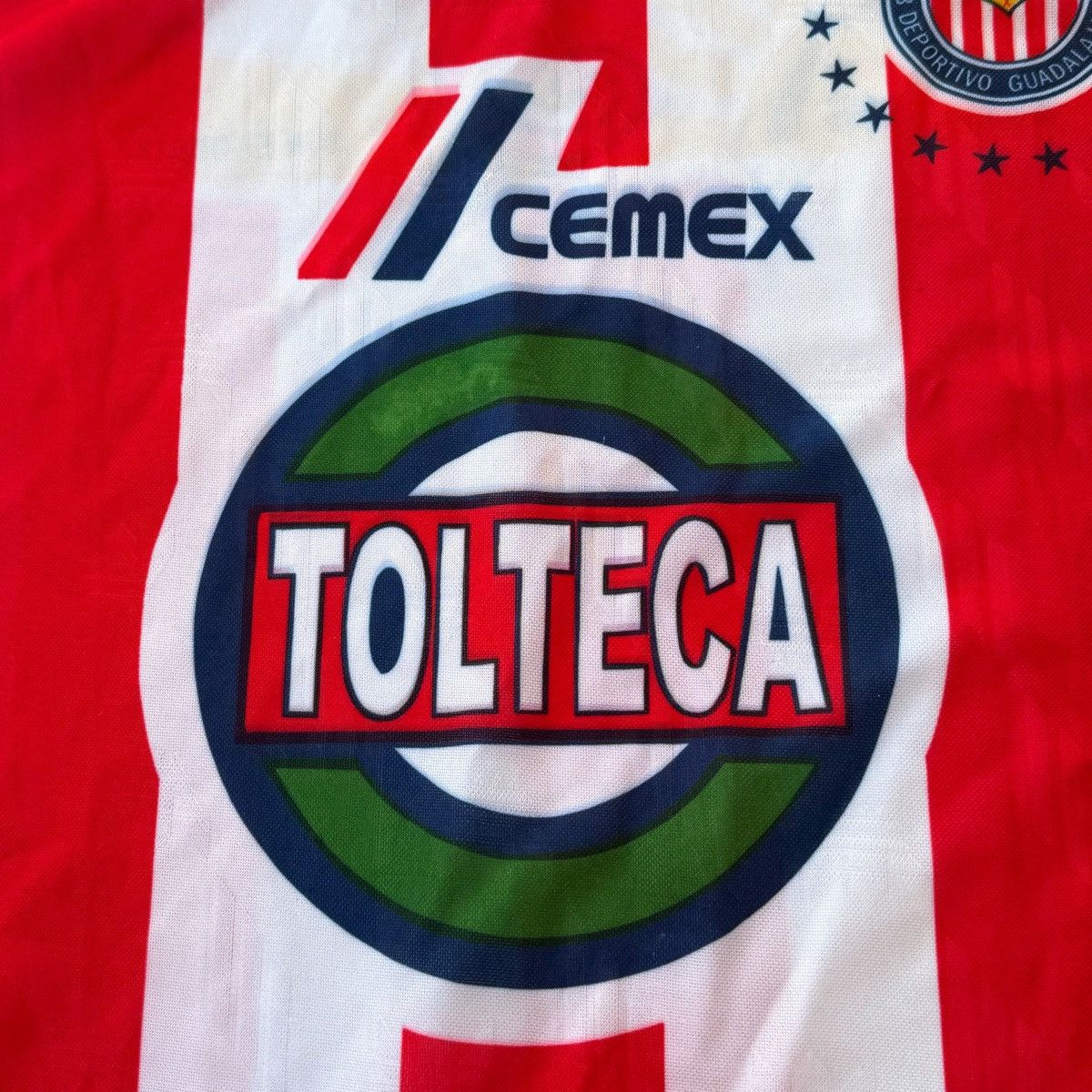 Vintage 90s Chivas Guadalajara Vintage Bootleg Soccer Jersey XL. Size US XL / EU 56 / 4 - 3 Thumbnail