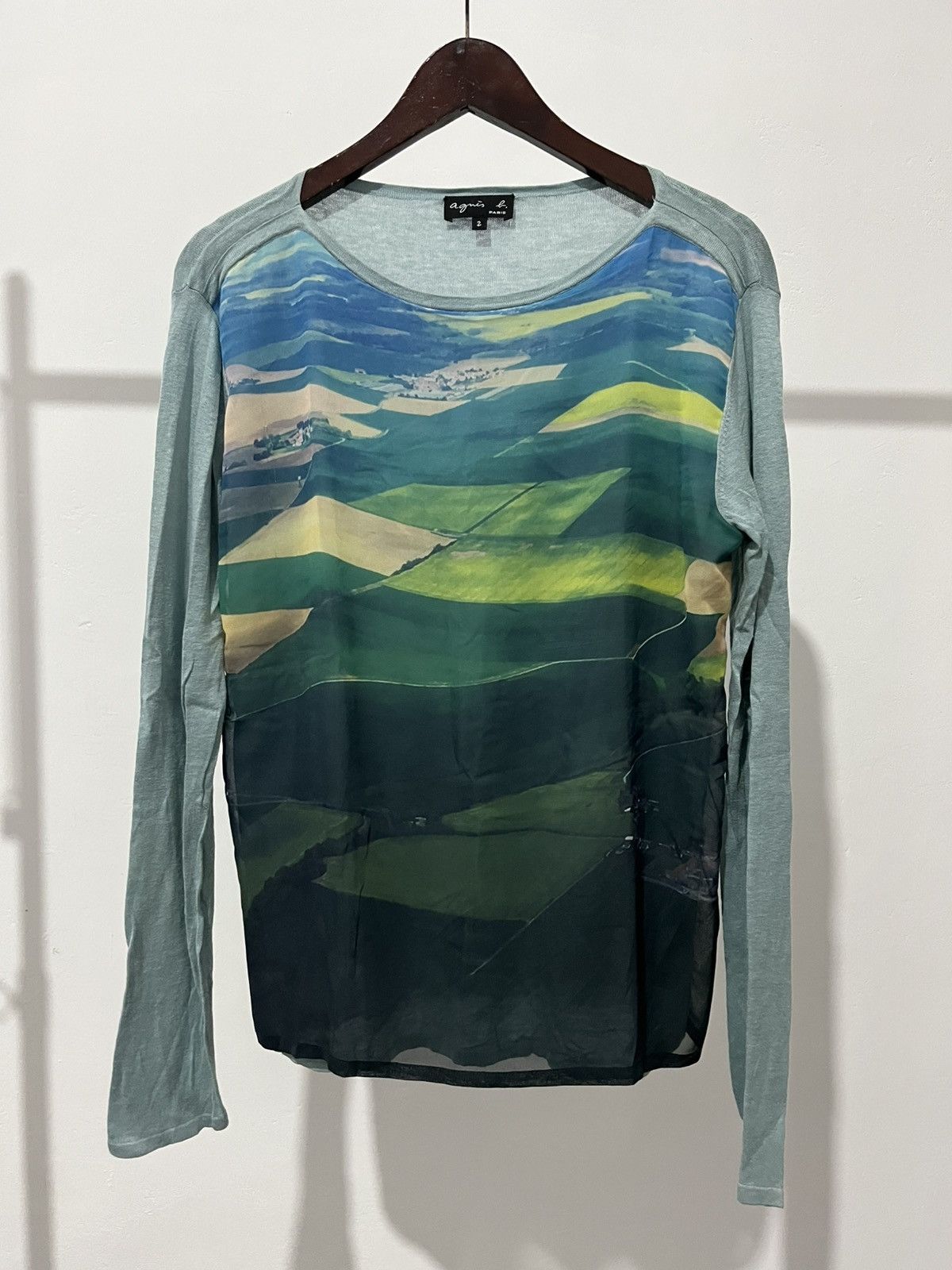 agnes b. AGNES B MAP HYBRID MESH KNIT Size M / US 6-8 / IT 42-44 - 1 Thumbnail
