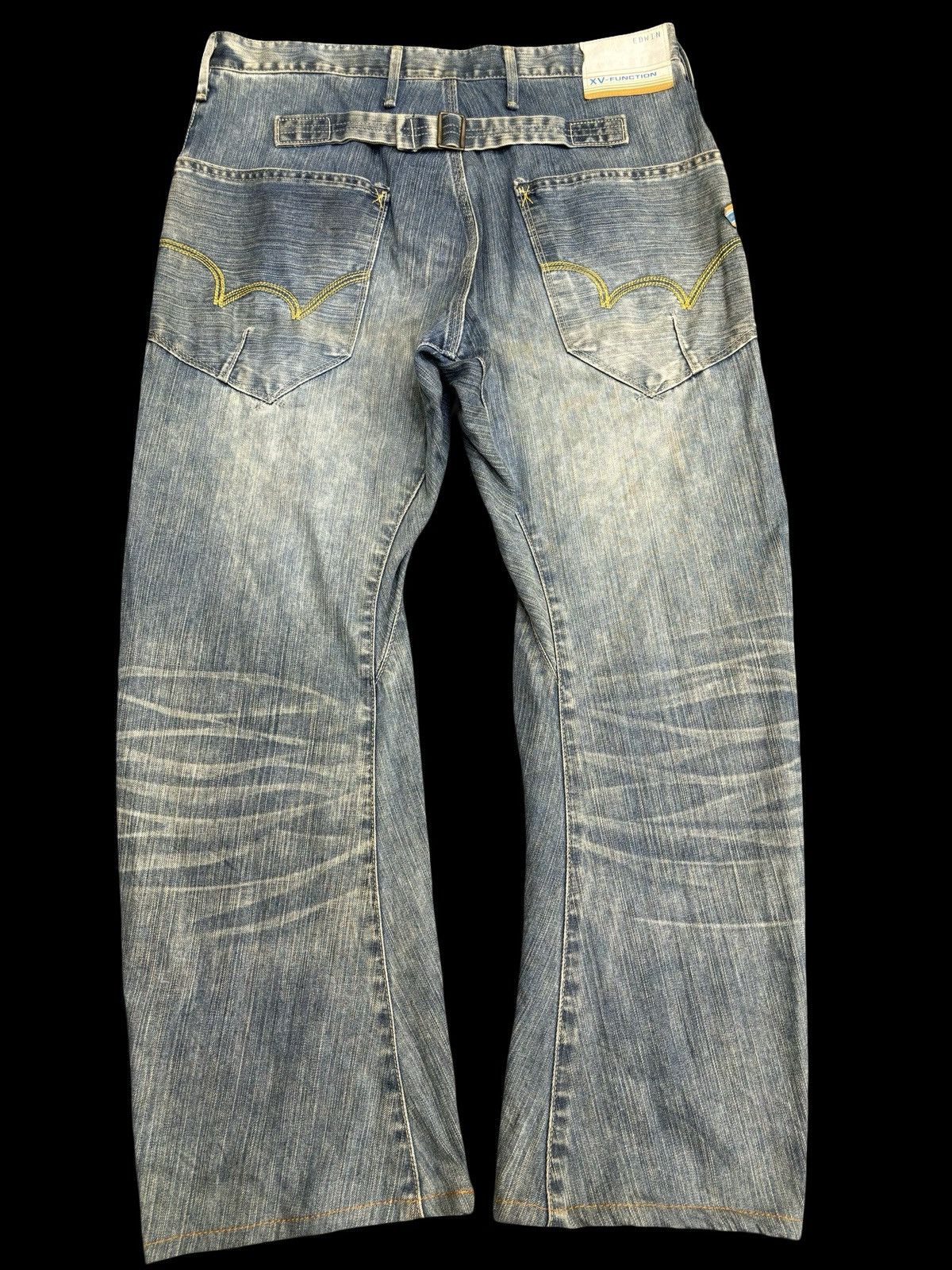 Edwin 💥EFunction💥Edwin Wide Curve Aging Style Denim F577 Size US 33 - 1 Thumbnail