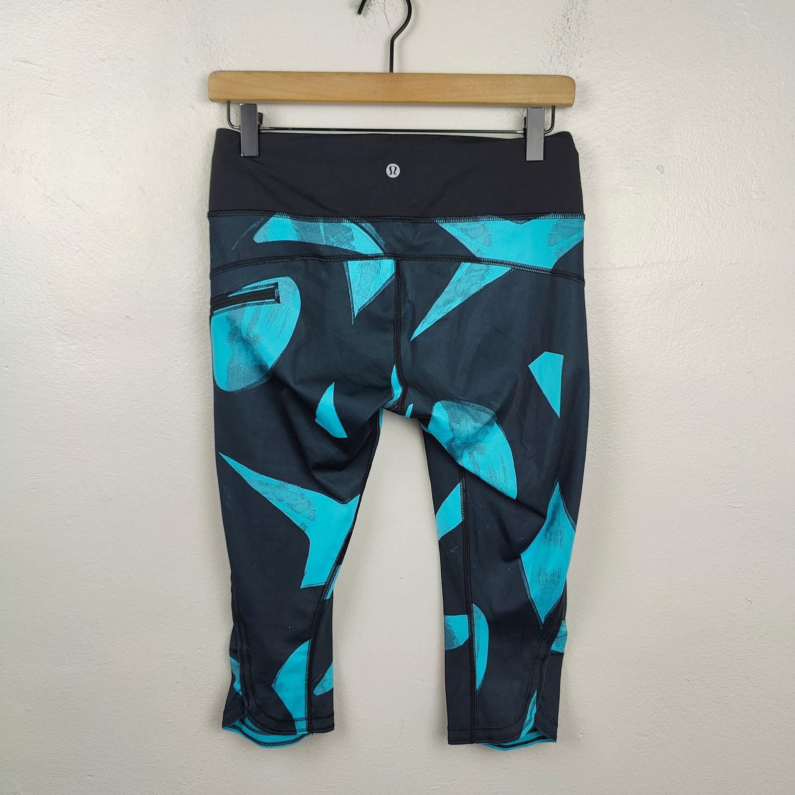 Lululemon Lululemon Run Top Speed Crop Leggings Womens 4 Back Spin Size 28" / US 6 / IT 42 - 5 Thumbnail