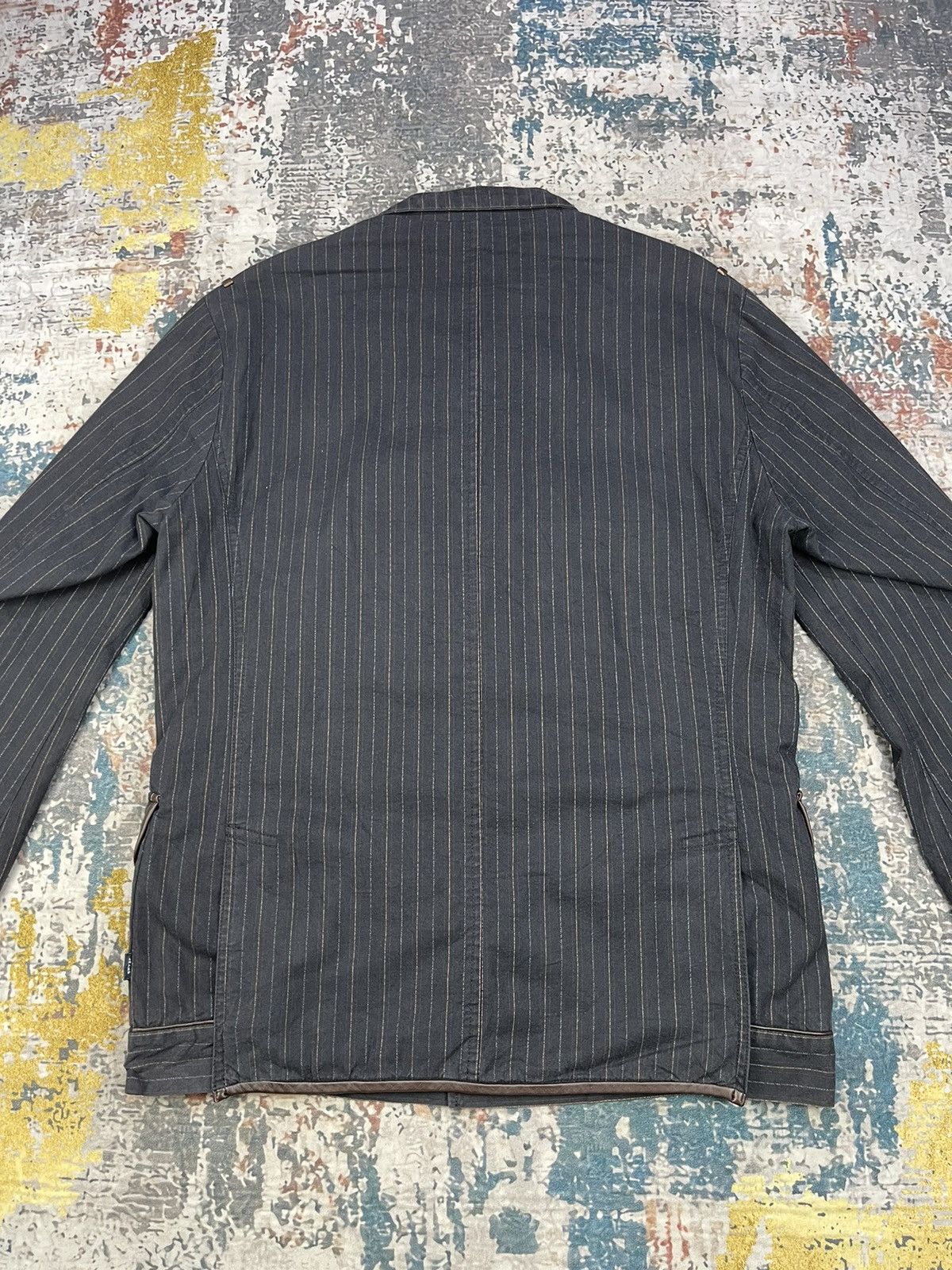 Paul Smith Paul Smith Jeans Pinstripe Cowhide Trim Multi Pocket Size US M / EU 48-50 / 2 - 6 Thumbnail