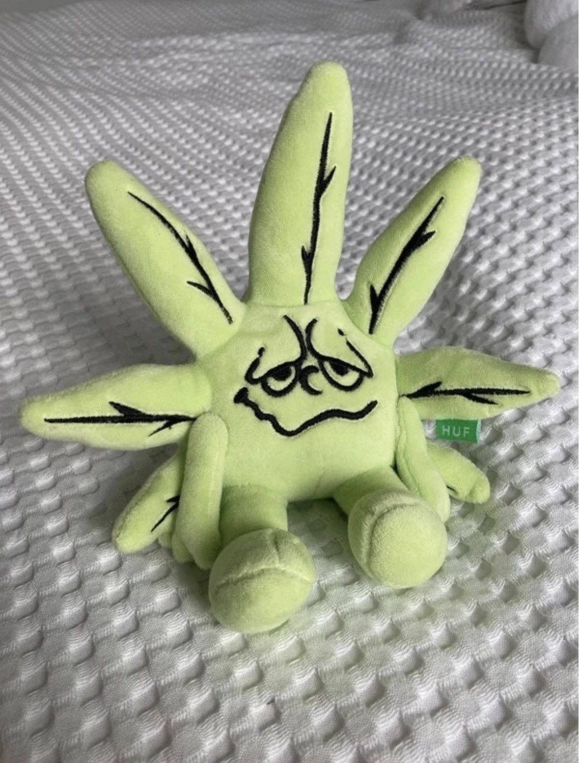 Huf HUF Green Buddy Plush Doll Green Size ONE SIZE - 9 Thumbnail