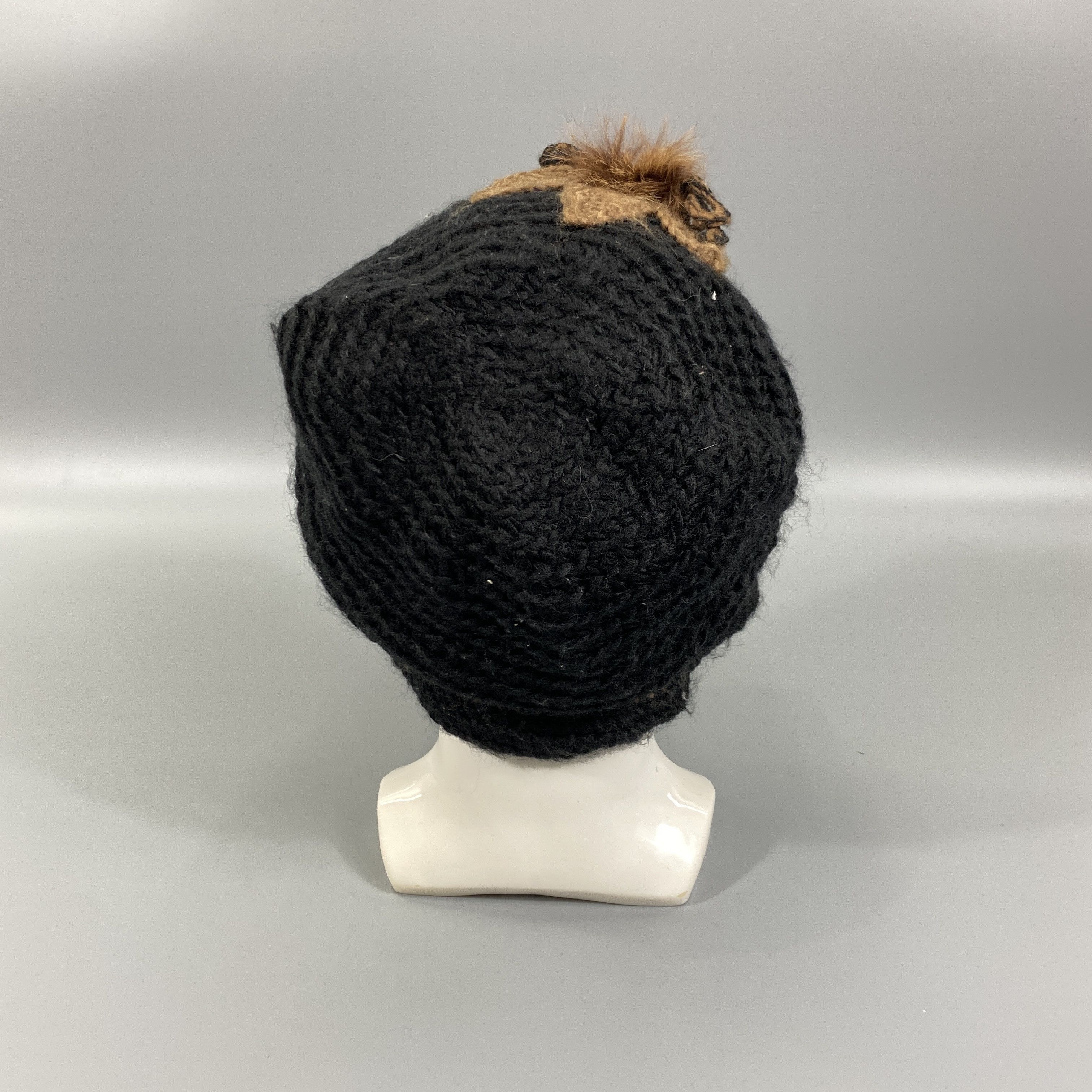 Japanese Brand Cloche Beanie Hat With Flowers -BN908 Size ONE SIZE - 5 Thumbnail