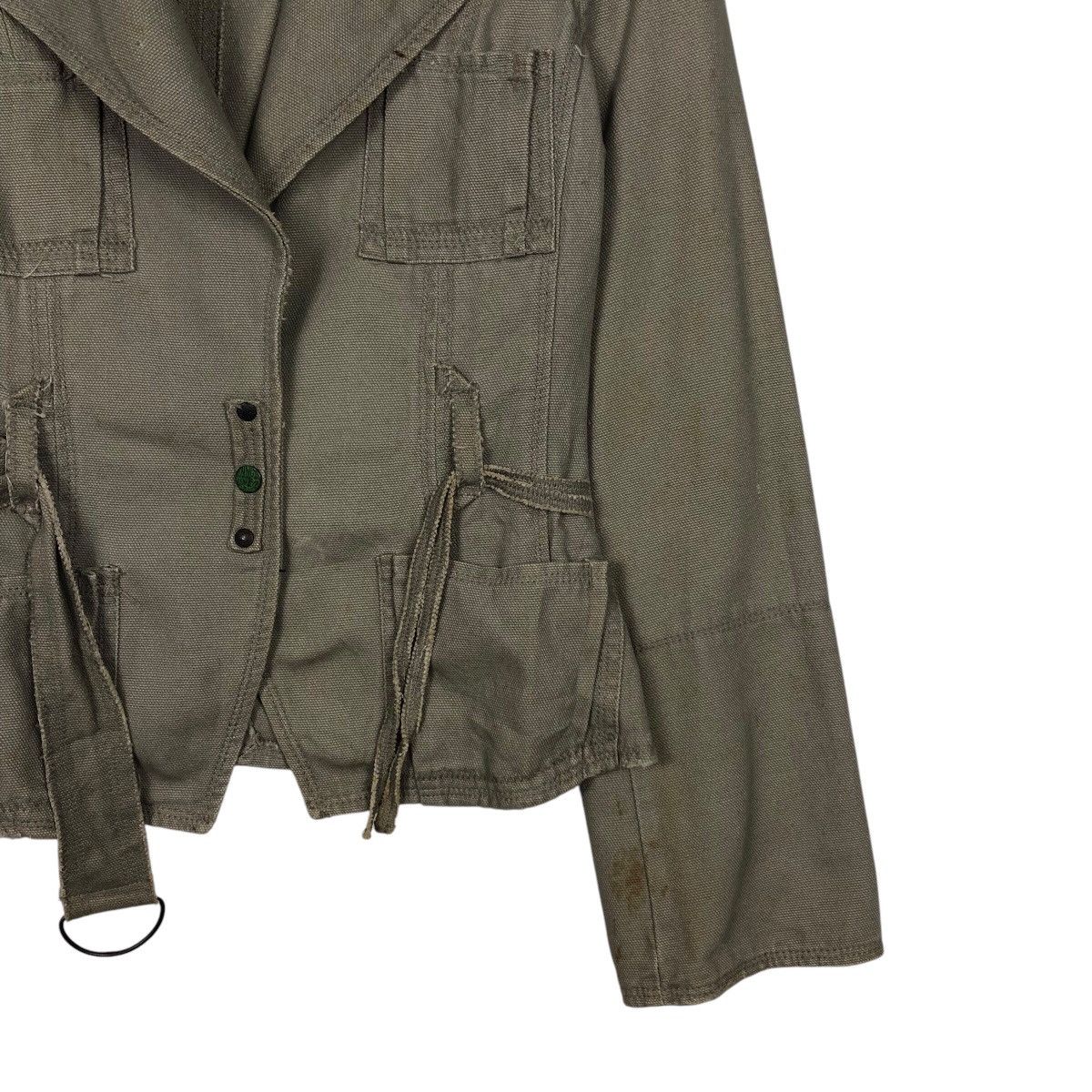 Japanese Brand 📌Vintage Cropped Biker Jacket Guarana Soda Bondage Design Size US L / EU 52-54 / 3 - 8 Thumbnail