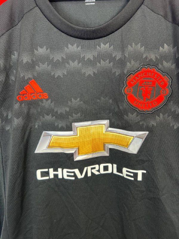 Adidas Manchester United 2015-2016 Third Soccer Adidas shirt Sz L Size US L / EU 52-54 / 3 - 2 Thumbnail