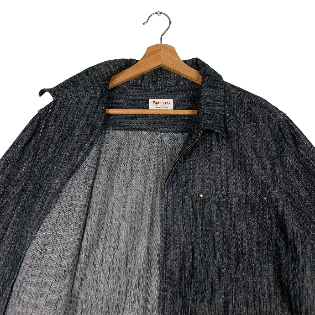 Smith's American Smiths American Short Sleeve ZIpper Jacket #0115-C6 Size US L / EU 52-54 / 3 - 11 Thumbnail