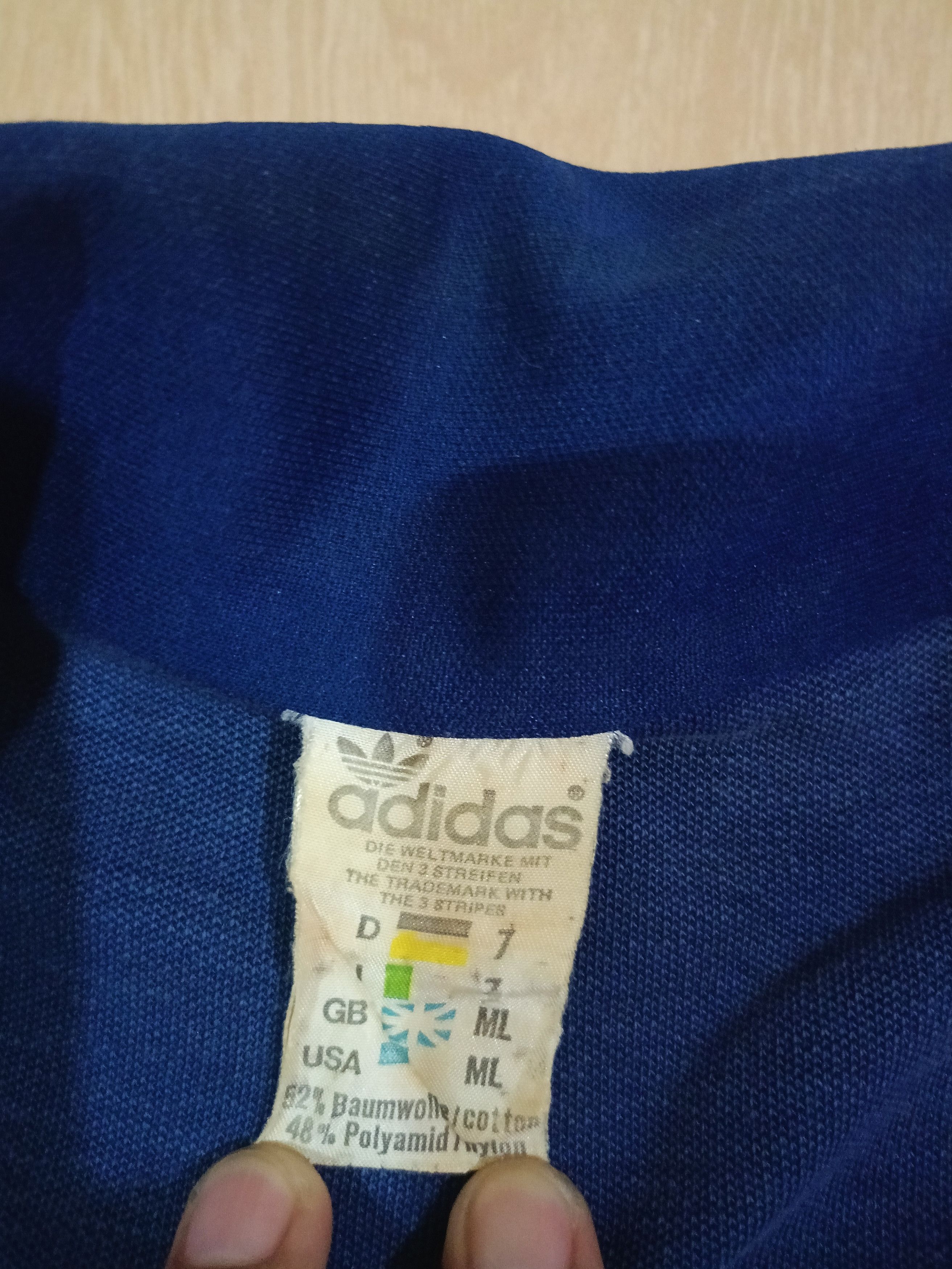 Adidas Vintage Adidas Tracktop Size US L / EU 52-54 / 3 - 3 Thumbnail