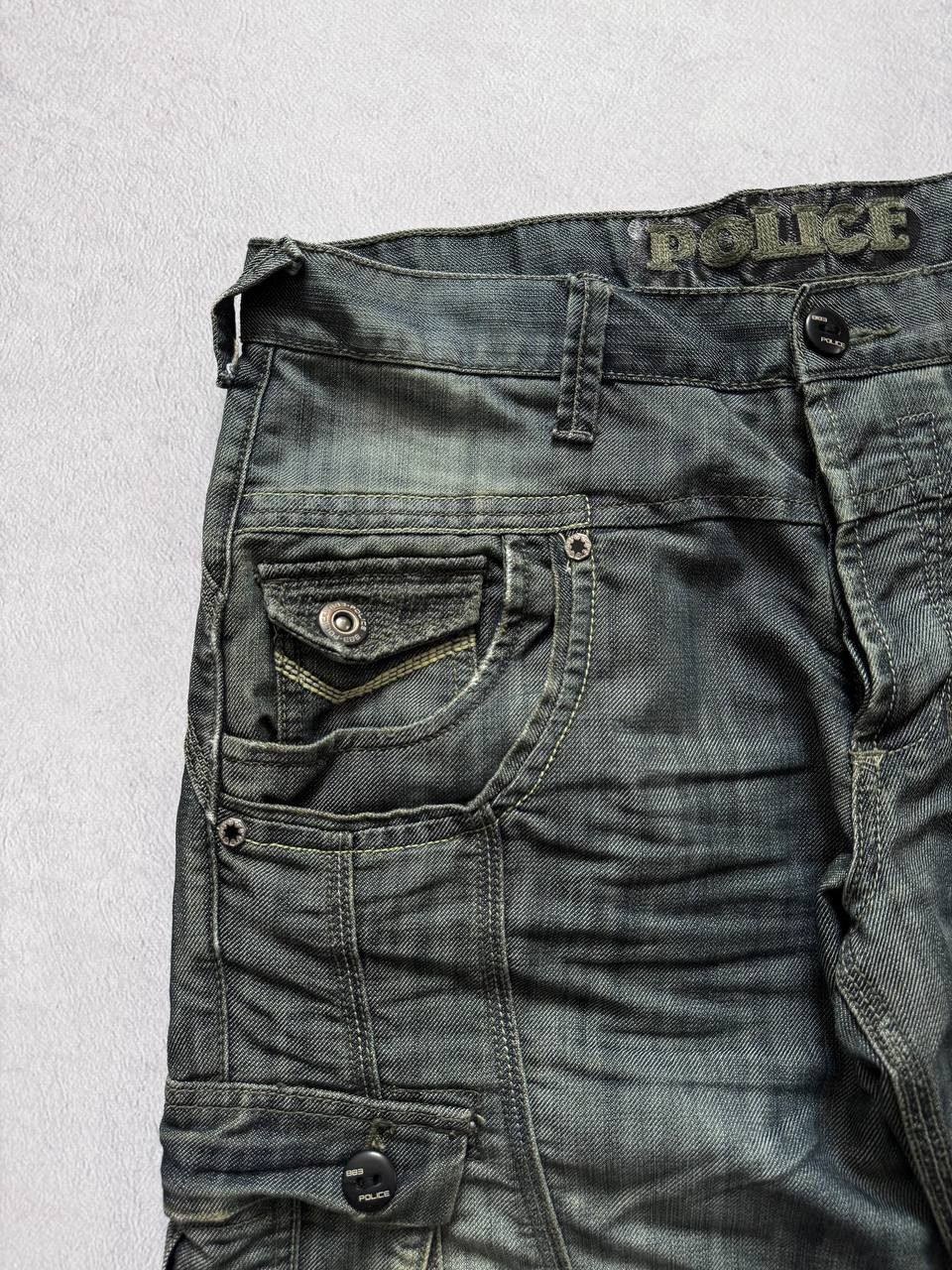 Japanese Brand Vintage 883Police Y2k Crazy Shorts Size US 34 / EU 50 - 5 Thumbnail