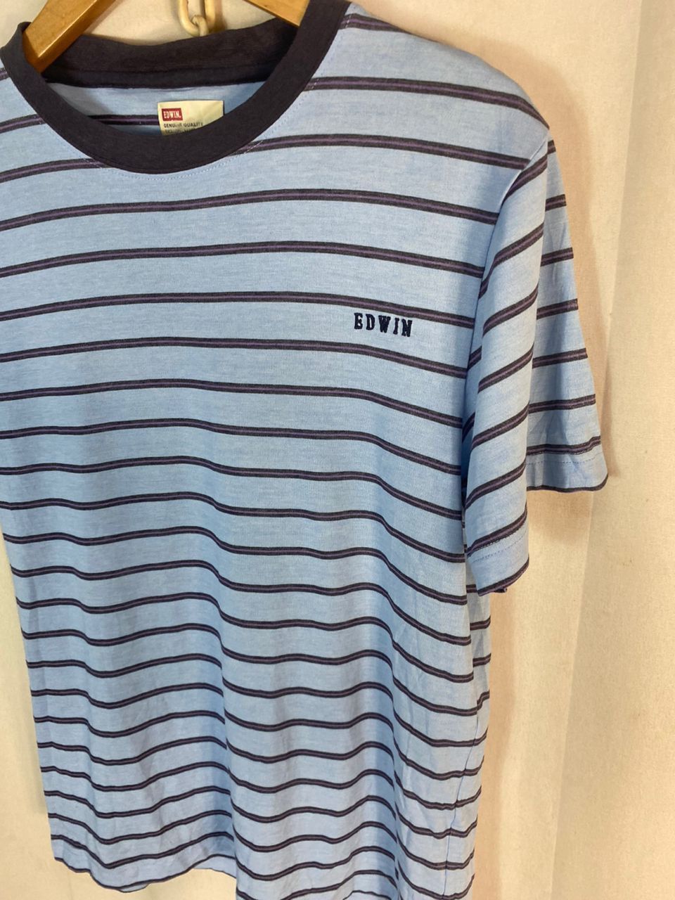 Edwin Vintage edwin spellout stripe tshirt Size US S / EU 44-46 / 1 - 2 Thumbnail