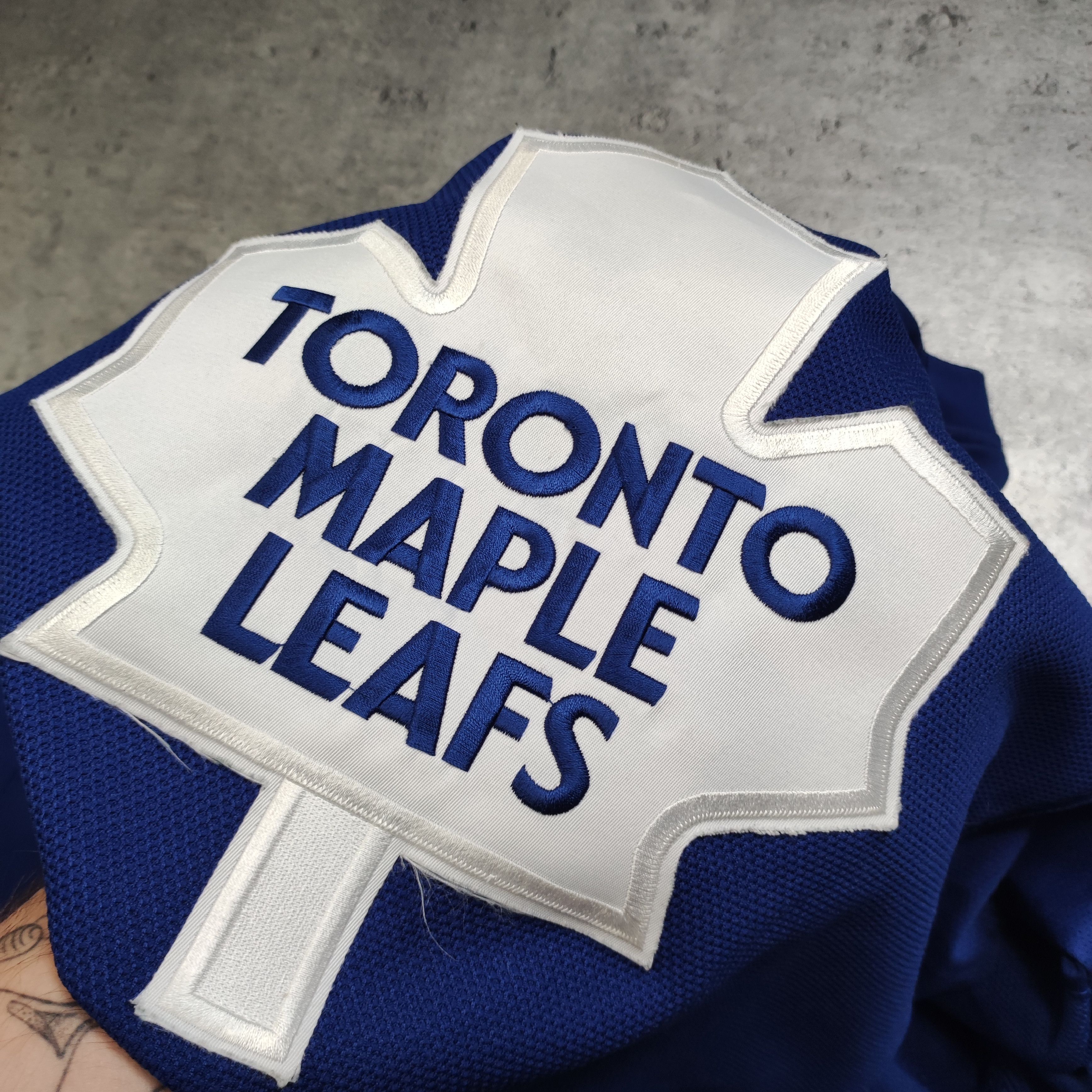 NHL × Vintage RARE 90s NHL Reebok x Toronto Maple Leafs PRO Jersey Size US XL / EU 56 / 4 - 6 Thumbnail
