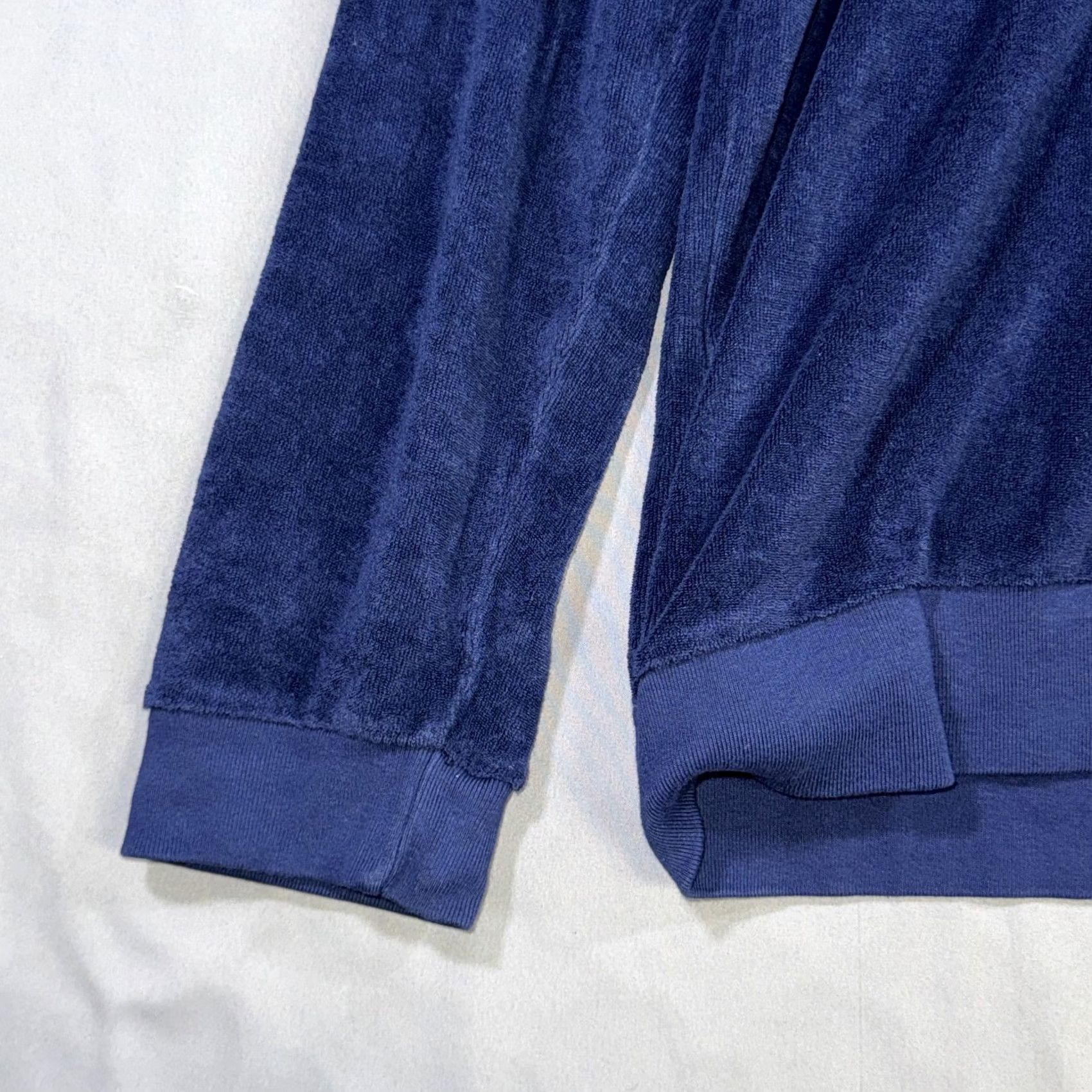 Vintage Goodlife Sweatshirt Mens Large Blue Terry Cloth Pullover Crewneck Knit Cotton Polyester N/A 80% 20% USA Vintage No Men Regular L Blue Solid 90s Size US L / EU 52-54 / 3 - 6 Thumbnail