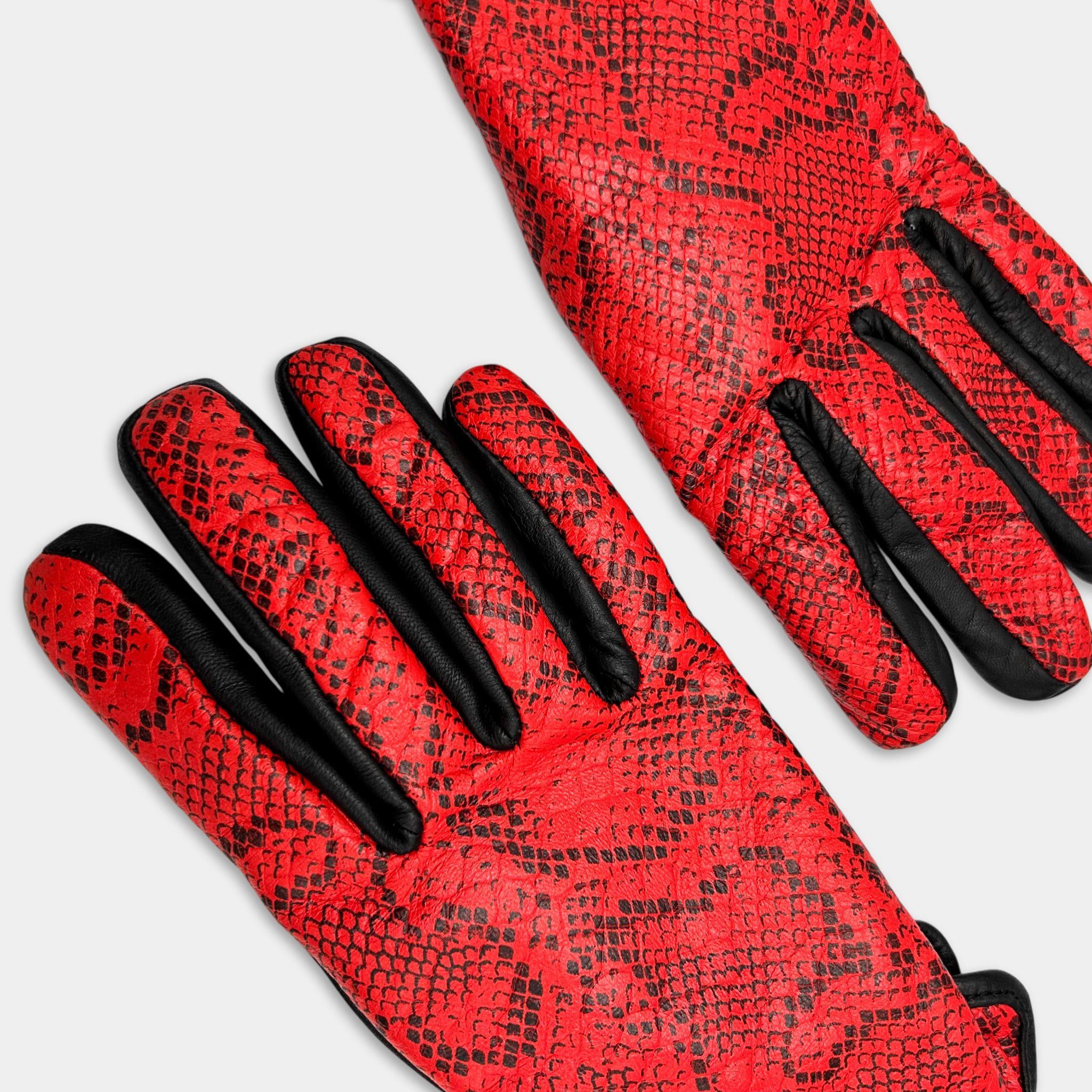 Other Armand Basi 2000's Snakeskin Leather Gloves Size ONE SIZE - 2 Thumbnail