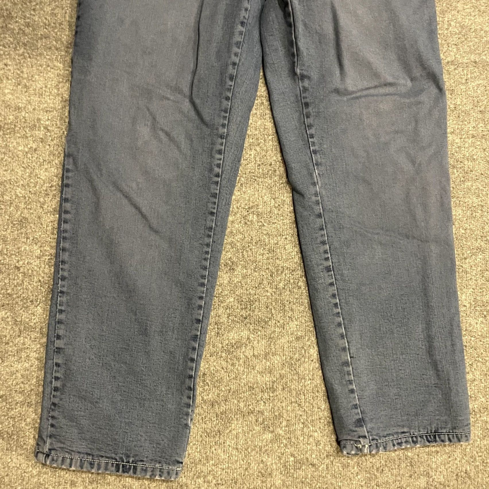 J.Crew J.Crew Jeans Mens 34x34 Blue Straight Leg Fleece Lined Thermal Insulated Winter Denim Pants Regular Straight Mens Size US 34 / EU 50 - 5 Thumbnail