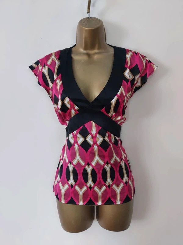 Vintage Vintage short sleeve top Size L / US 10 / IT 46 - 8 Thumbnail