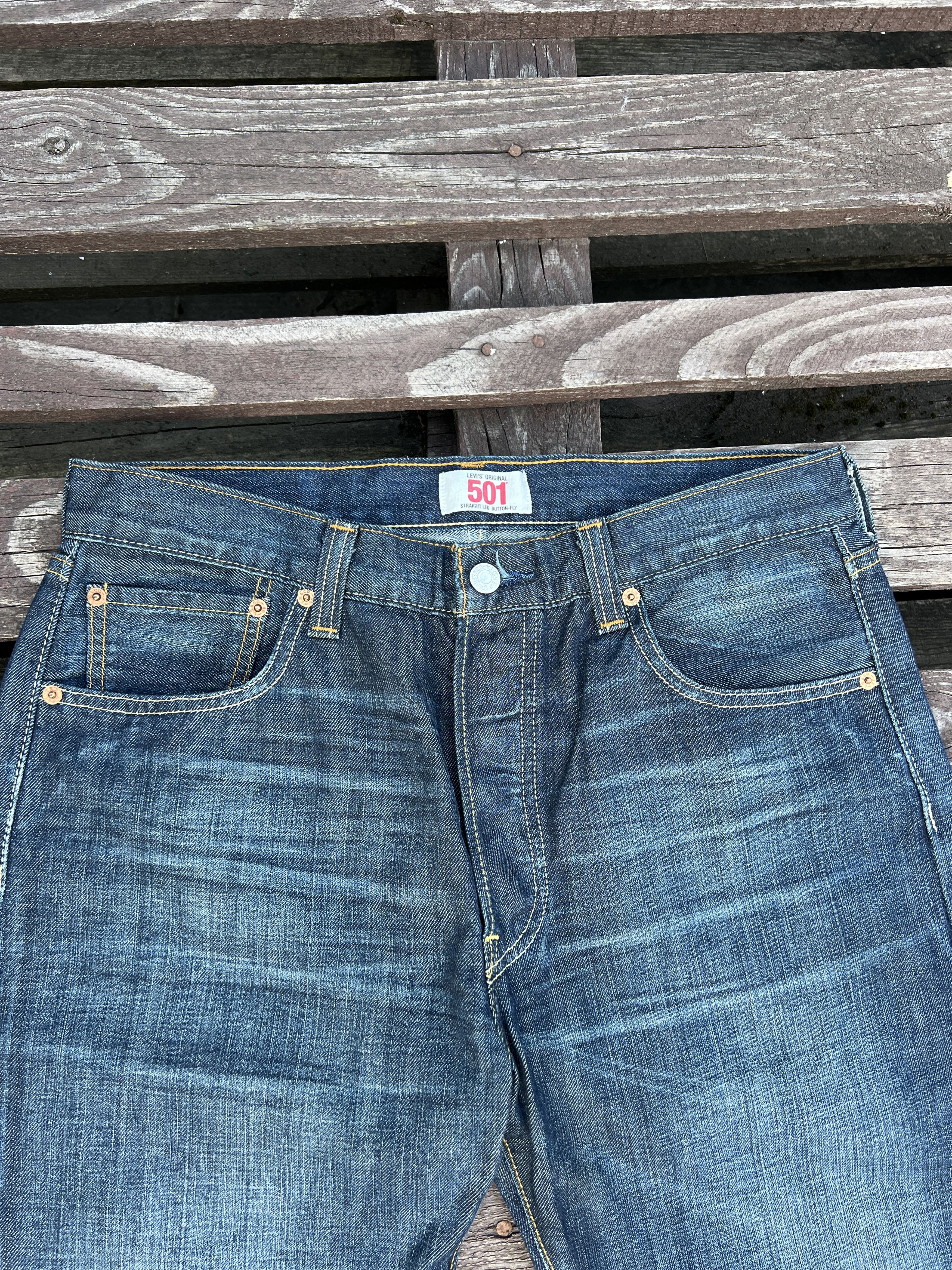 Levi's Levis 501 Vintage Washed Denim Jeans Size US 34 / EU 50 - 13 Thumbnail