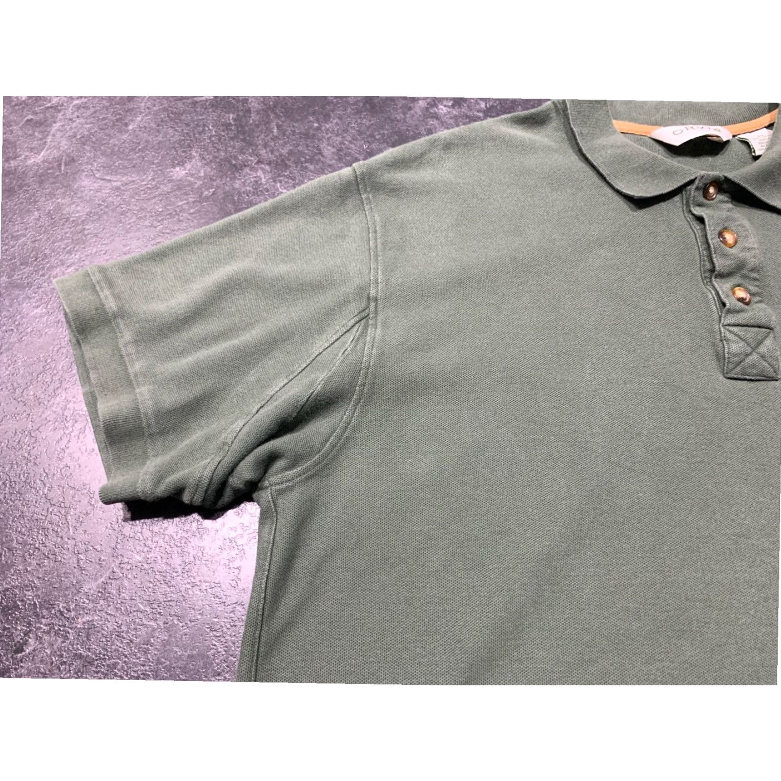Orvis Orvis Mens XL Green Cotton Polo Shirt Fishing Regular Fit Size US XL / EU 56 / 4 - 6 Thumbnail