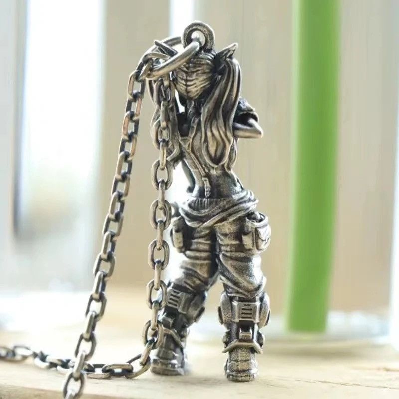 Jewelry Anime Girl Pendant Necklace Size ONE SIZE - 4 Thumbnail